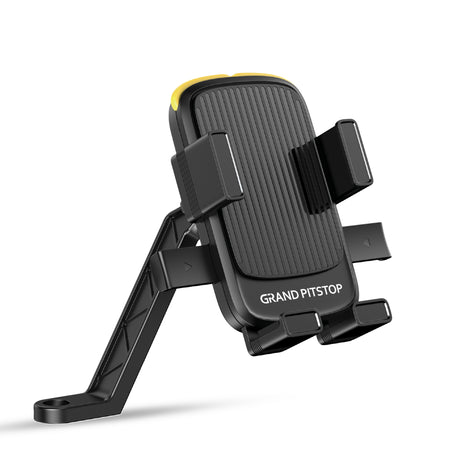 Cool Grip B3 Bike Mirror Mount Mobile Holder with One Click Locking - Black