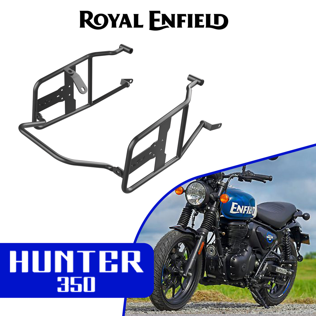 Saddle Stay for Royal Enfield Hunter - Black
