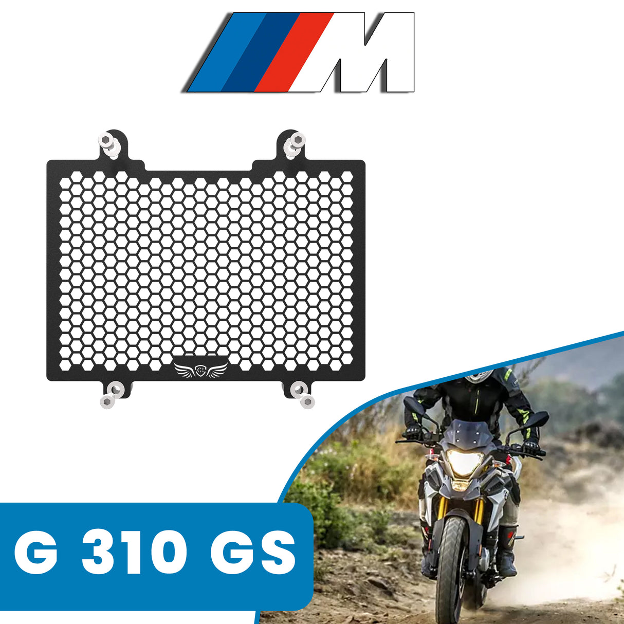 Radiator Grill for BMW G 310 GS - Black