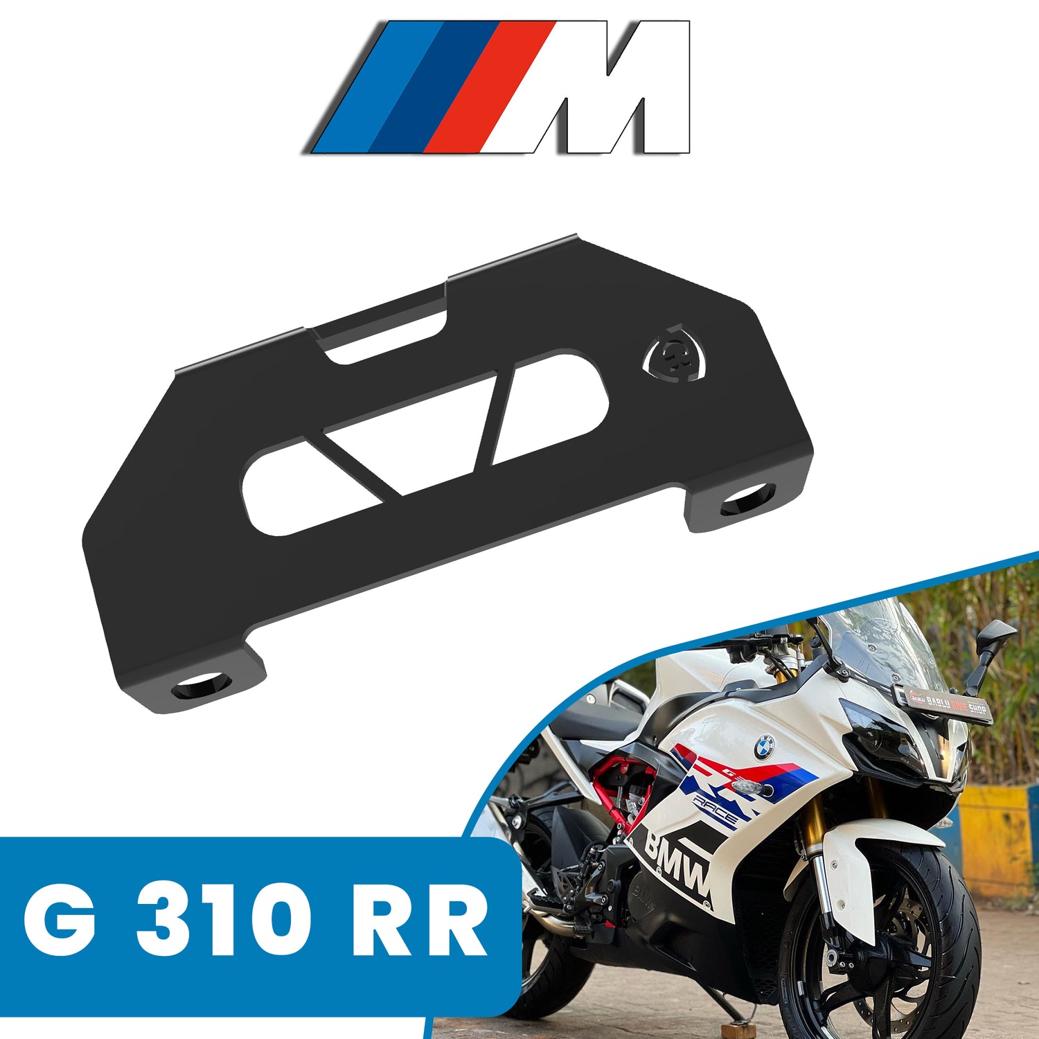 Front Brake Caliper Cover for BMW G 310 RR - Black