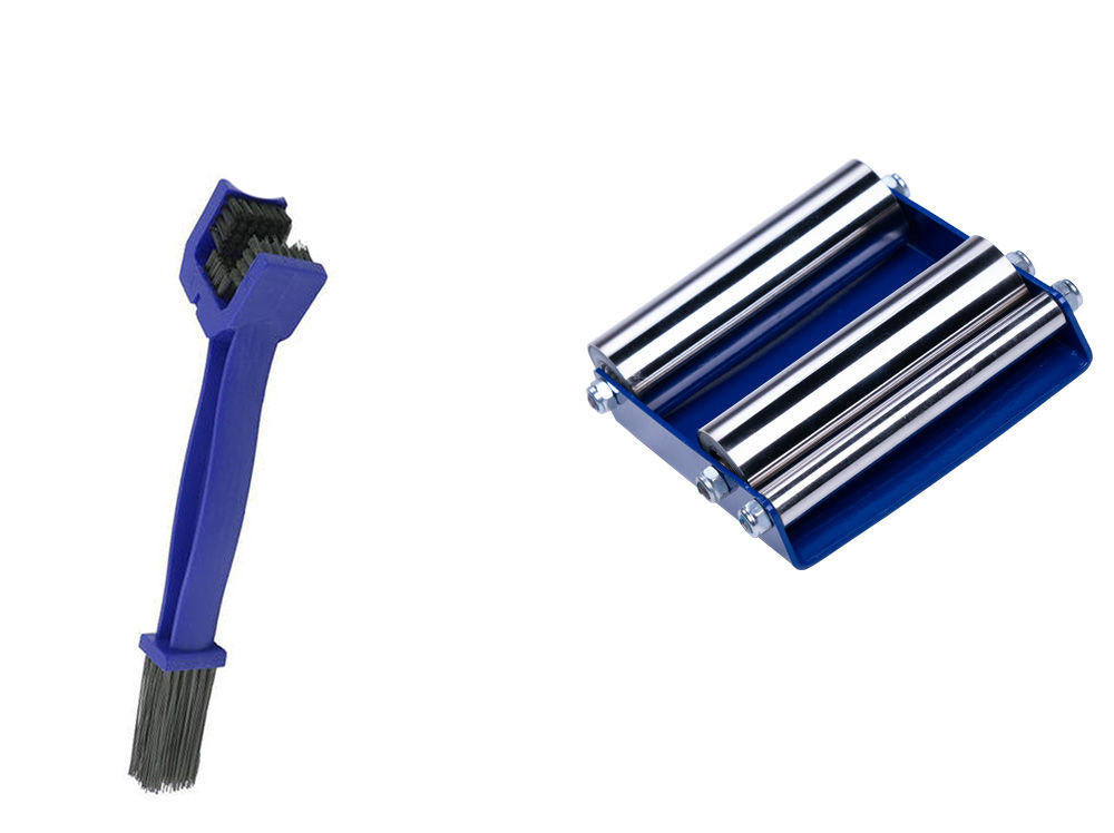 Combo of Small GRoller & Chain Cleaning Brush