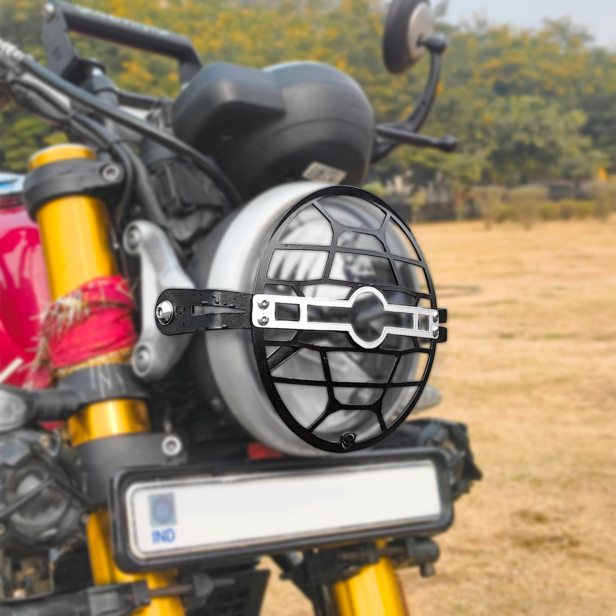 Headlight Grill for Triumph Speed 400 - Black