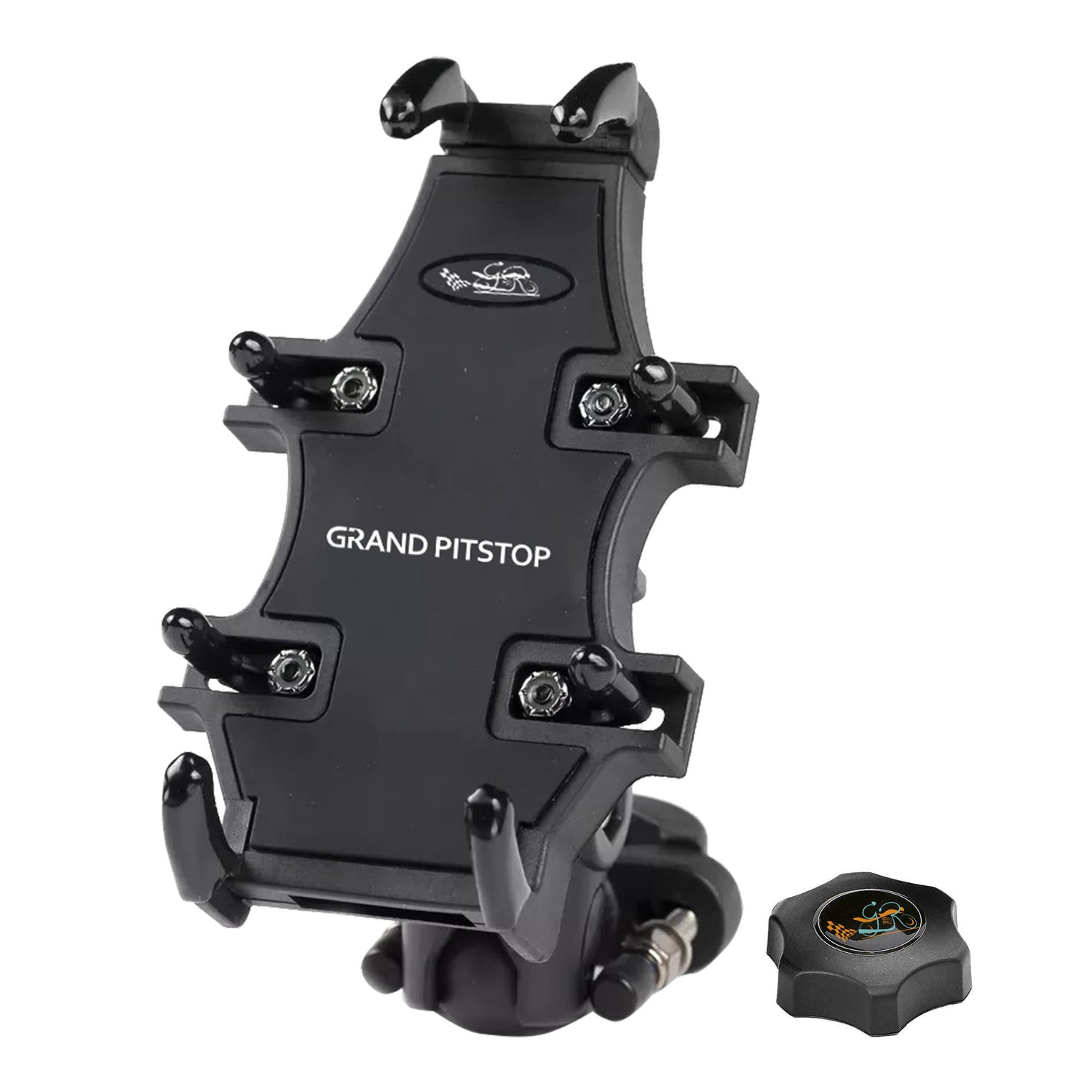4-Sided Grip Anti Theft Mobile Holder Handlebar Mount