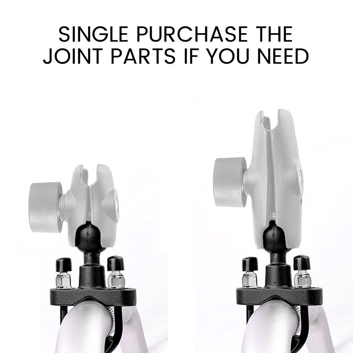 4-Sided Grip Anti Theft Mobile Holder Handlebar Mount