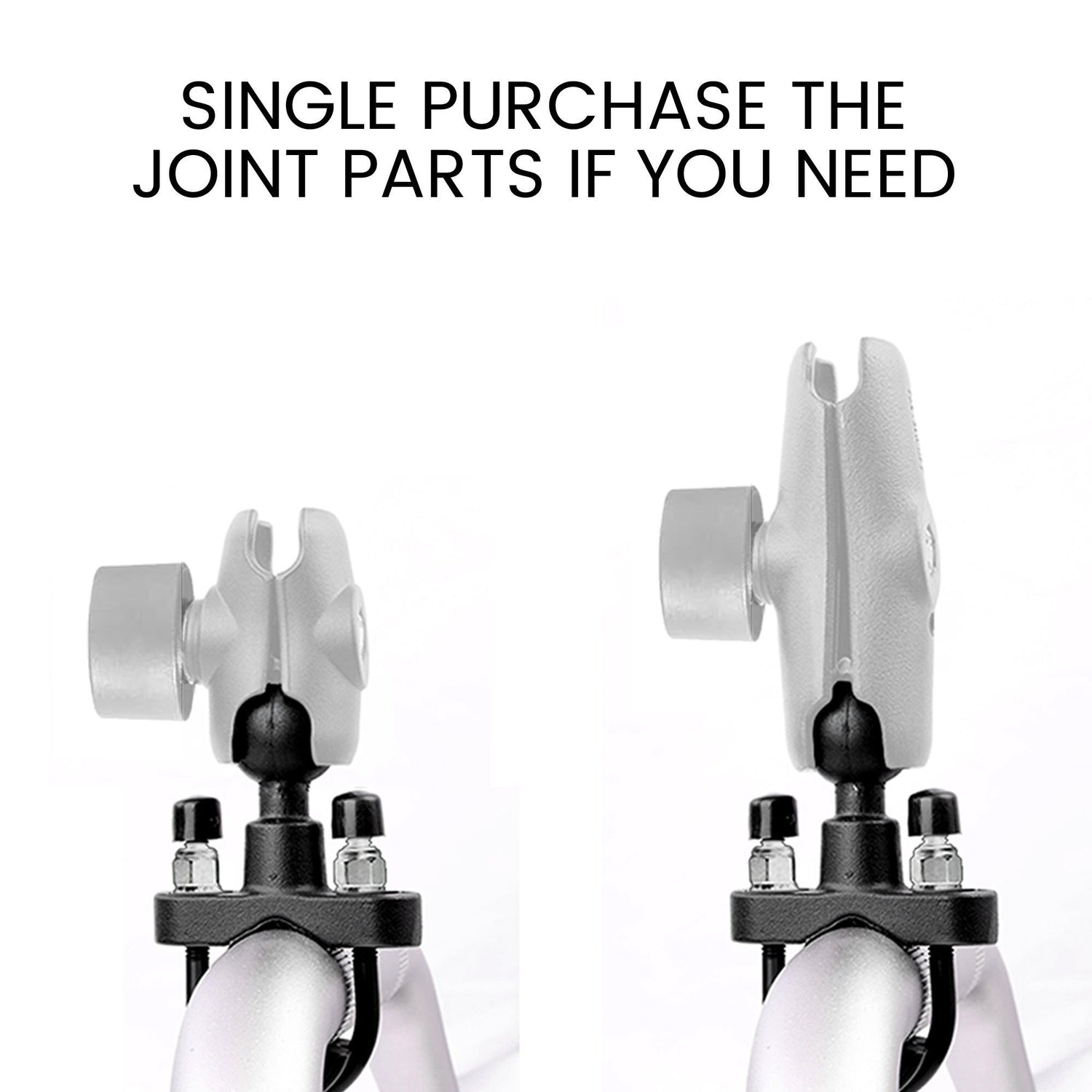 4-Sided Grip Anti Theft Mobile Holder Handlebar Mount