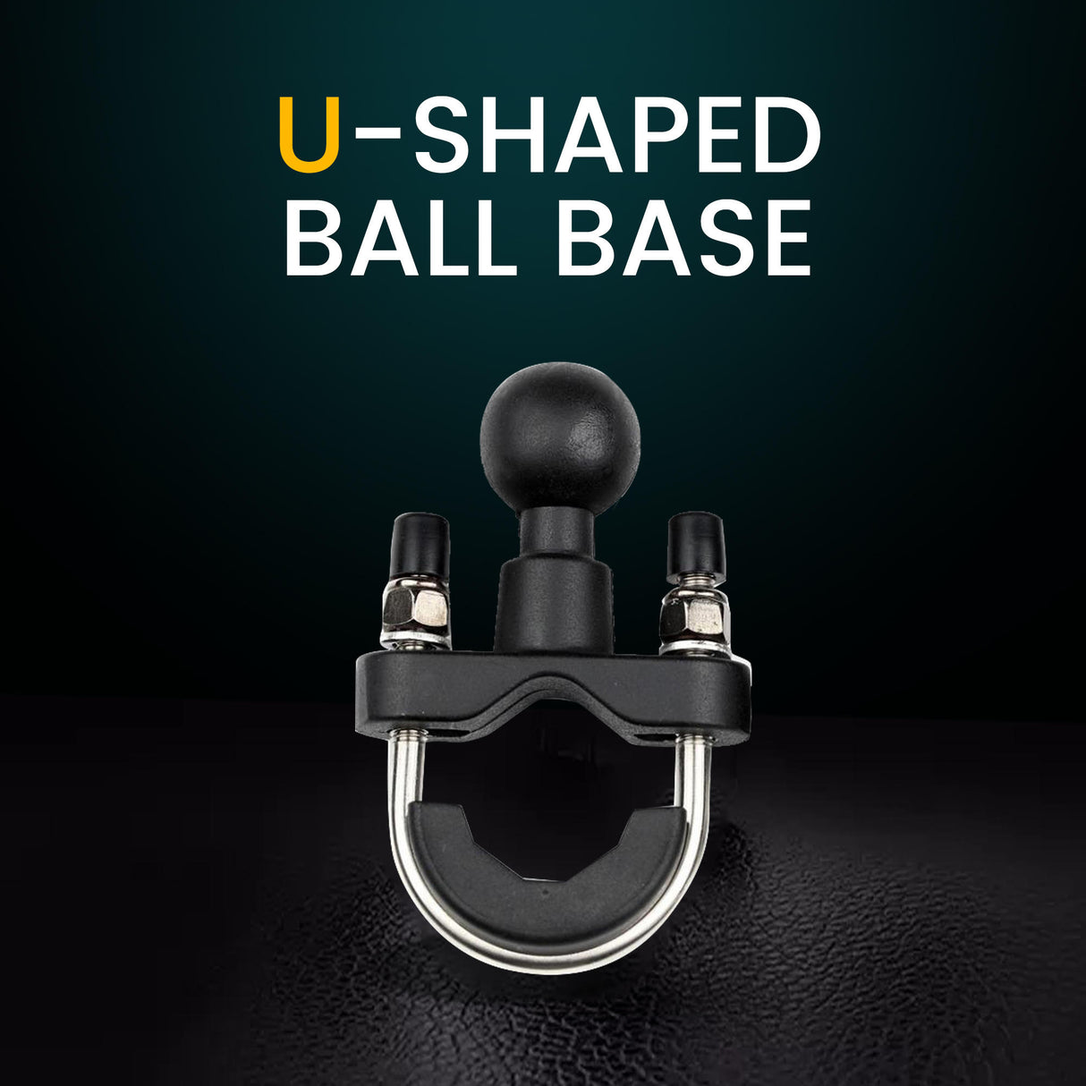 4-Sided Grip Anti Theft Mobile Holder Handlebar Mount