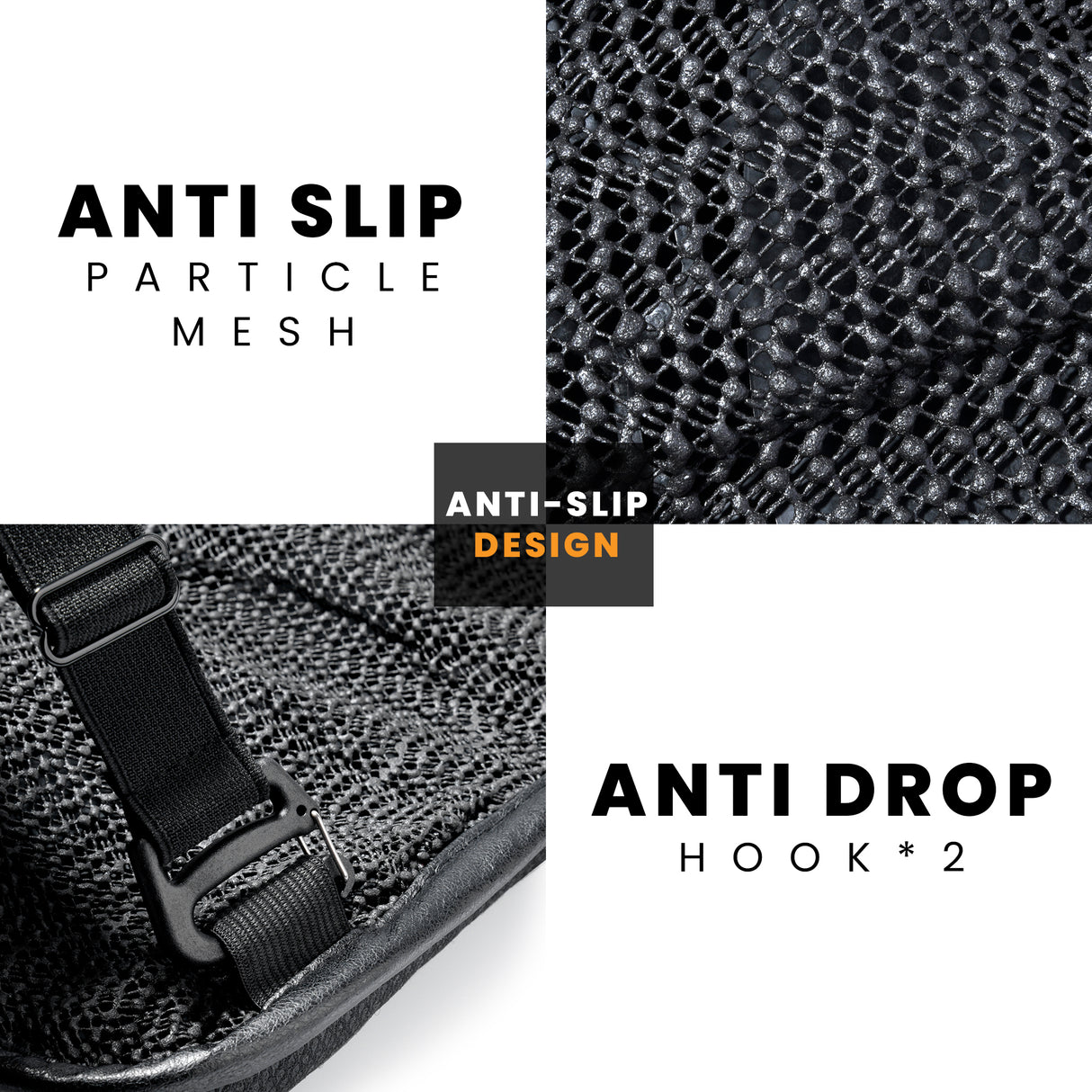 Motorcycle Honeycomb Gel Seat Cushion for Medical, Offices, Home, Motorcycle and Car Lumbar Support - Universal Fit & Breathable Design