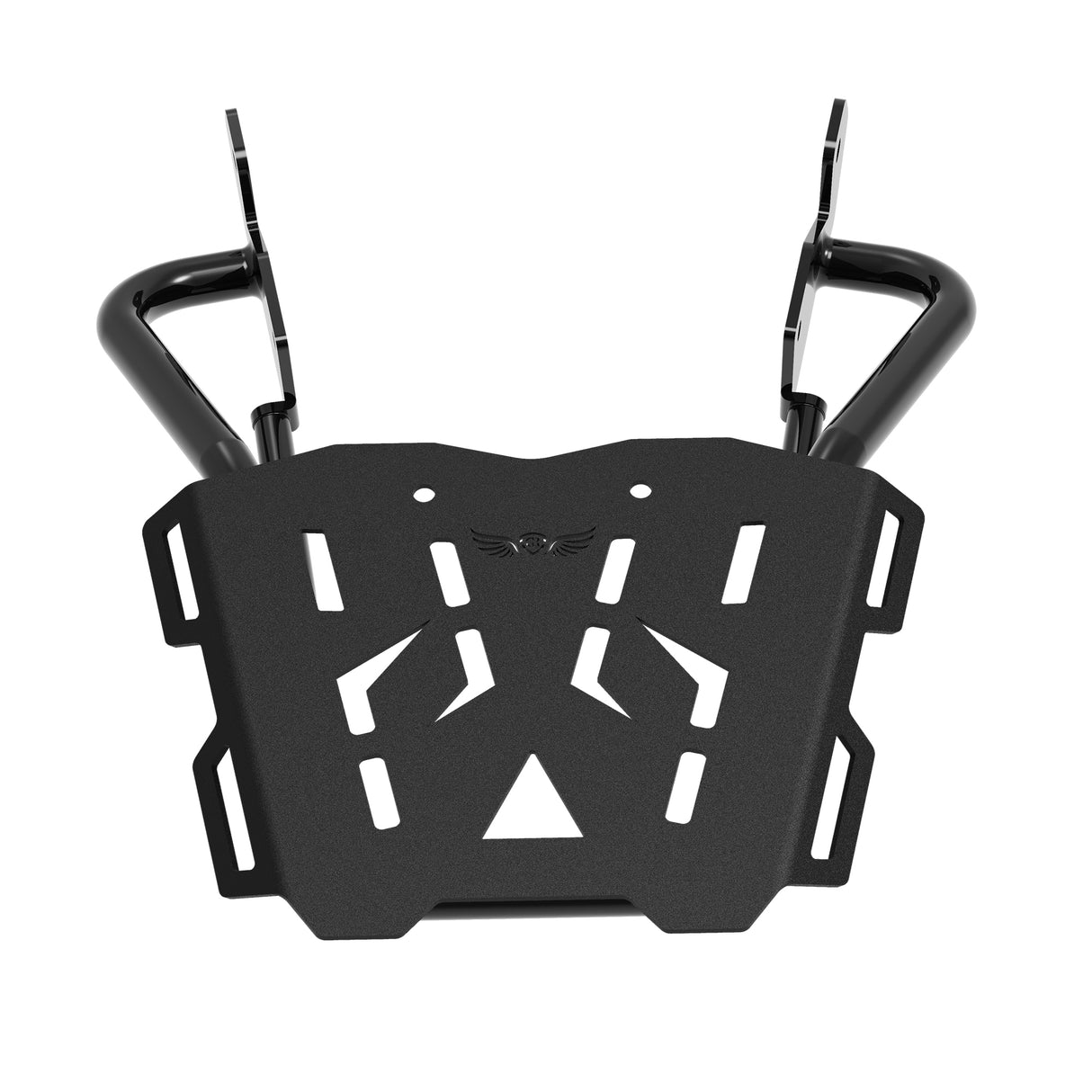 Extended Top Rack with Plate for KTM 200 Duke Gen 2 - Black