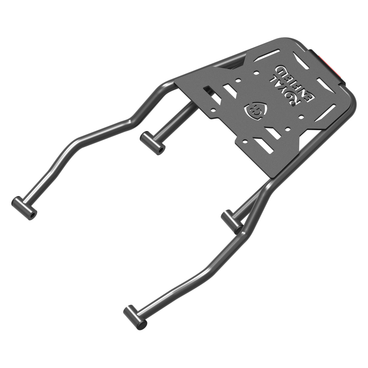 Extended Top Rack with Plate for Royal Enfield Guerrilla 450 - Black