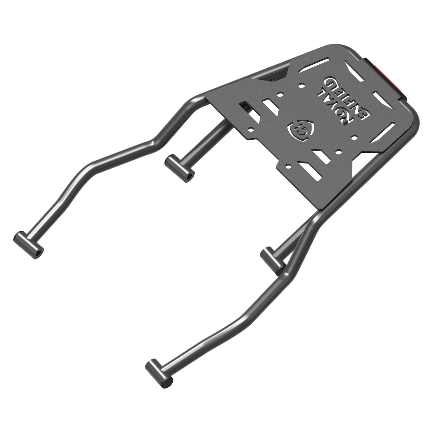 Extended Top Rack with Plate for Royal Enfield Guerrilla 450 - Black