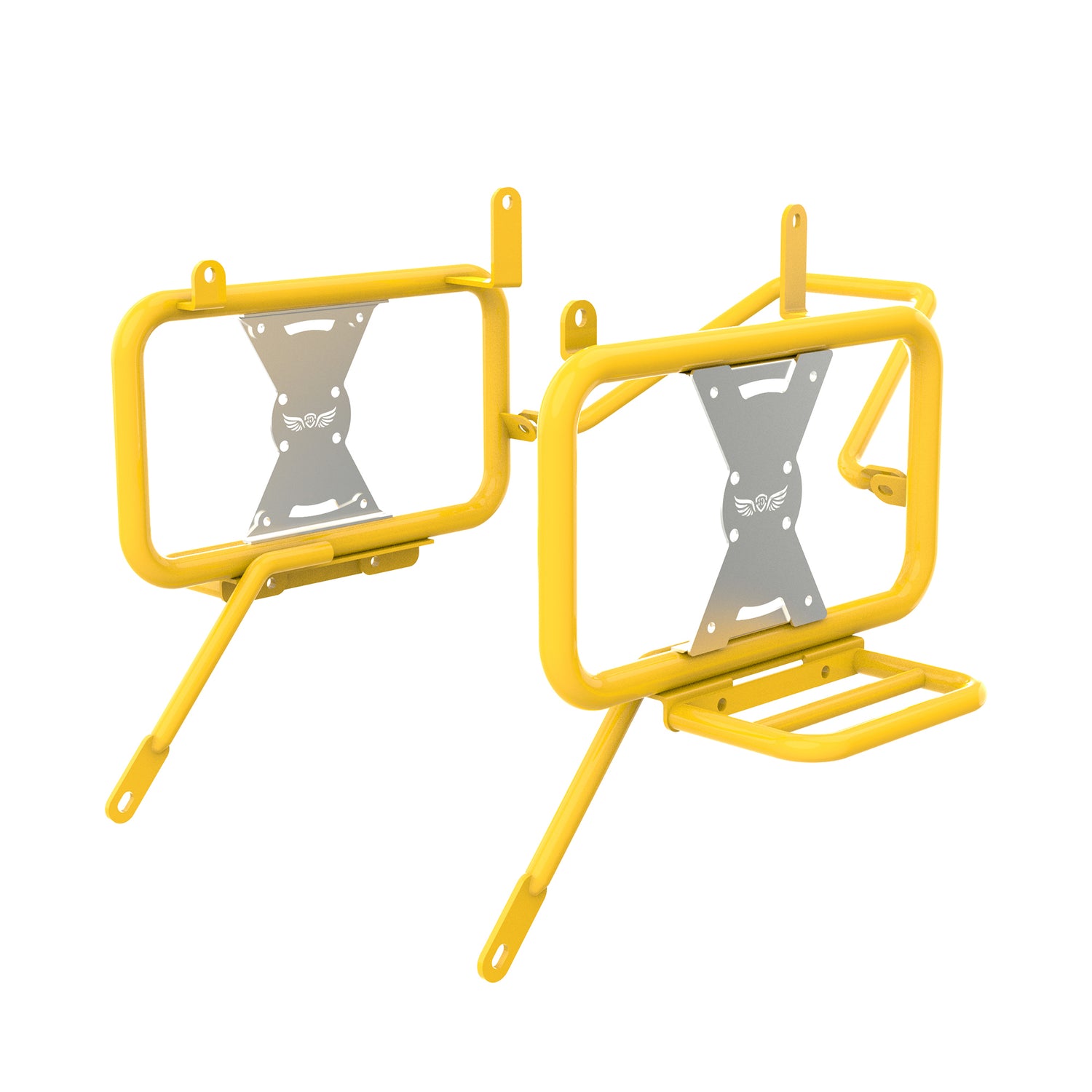 Saddle Stay for Royal Enfield Himalayan 450 - Yellow-Silver