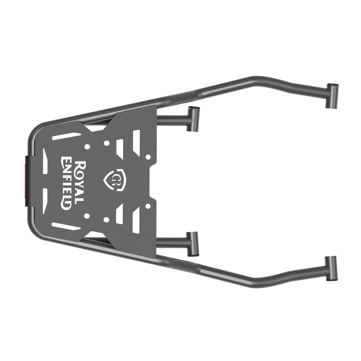 Extended Top Rack with Plate for Royal Enfield Guerrilla 450 - Black