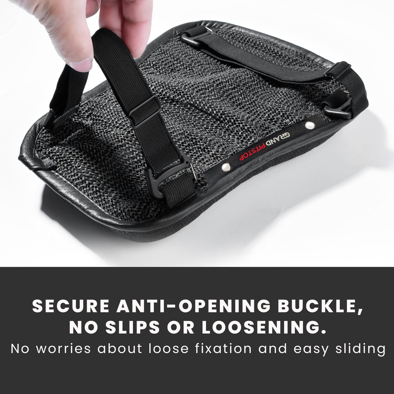 Motorcycle Honeycomb Gel Seat Cushion for Medical, Offices, Home, Motorcycle and Car Lumbar Support - Universal Fit & Breathable Design