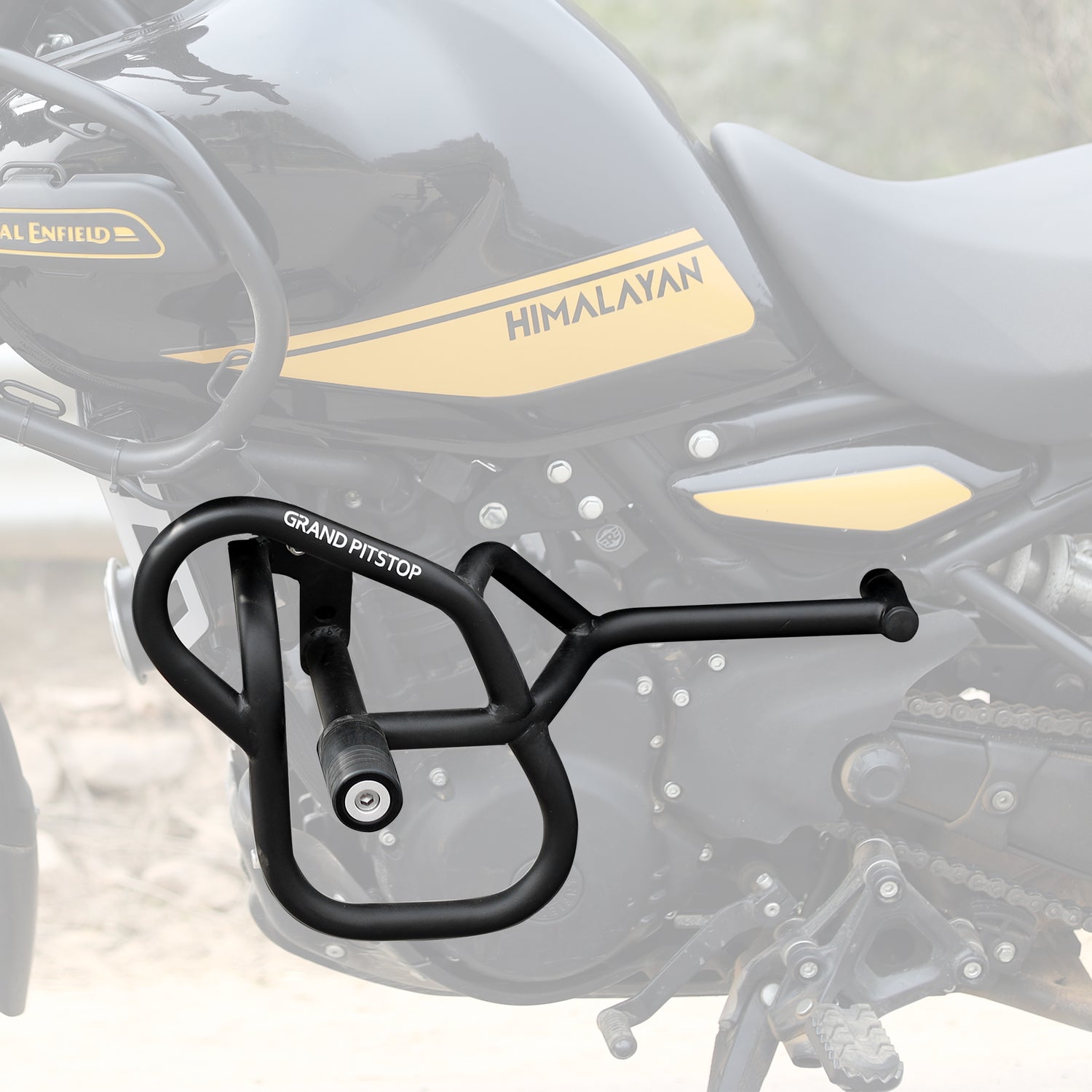 Crash Guard (Pair) for Royal Enfield Himalayan 450 - Black