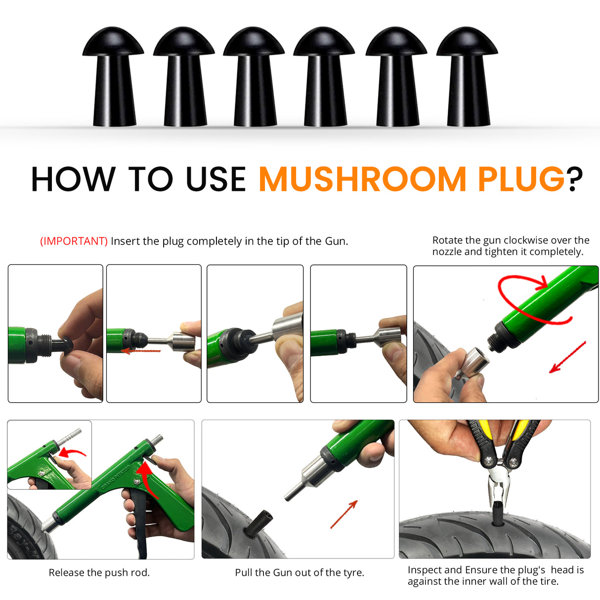 Gun Puncture Repair Kit