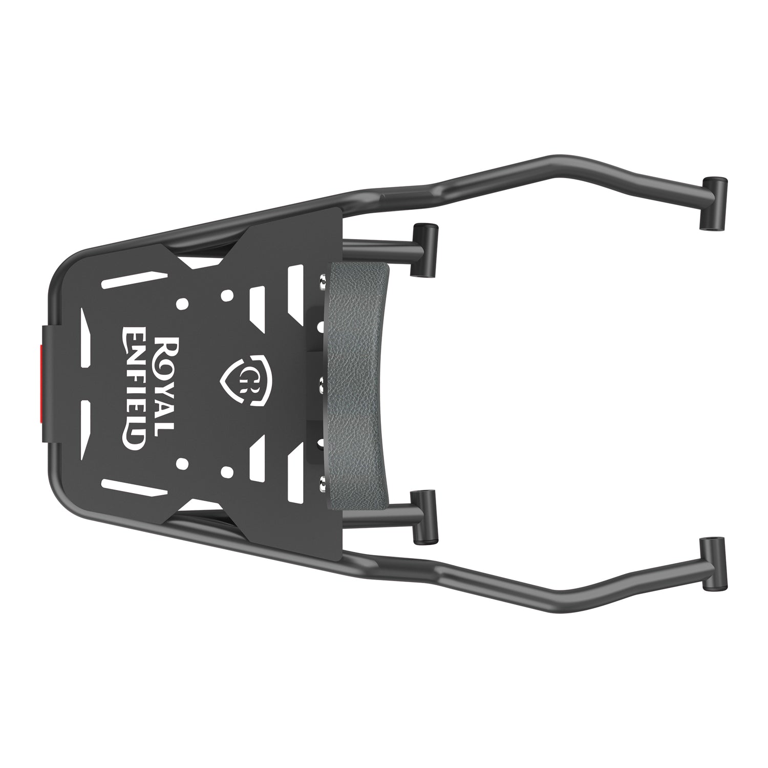 Extended Top Rack Carrier With Backrest for Royal Enfield Guerrilla 450 - Black