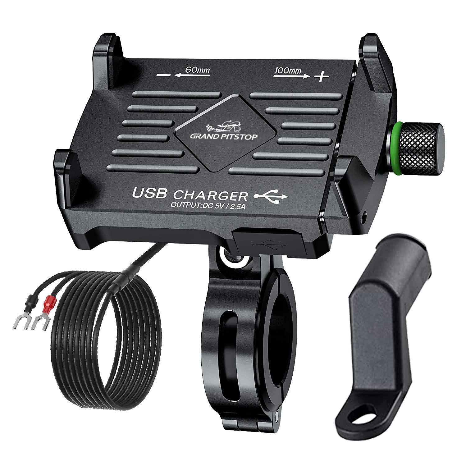 Combo - Air Seat for Medical, Offices, Home, Motorcycle and Car Lumbar Support & Claw Grip Mobile Holder