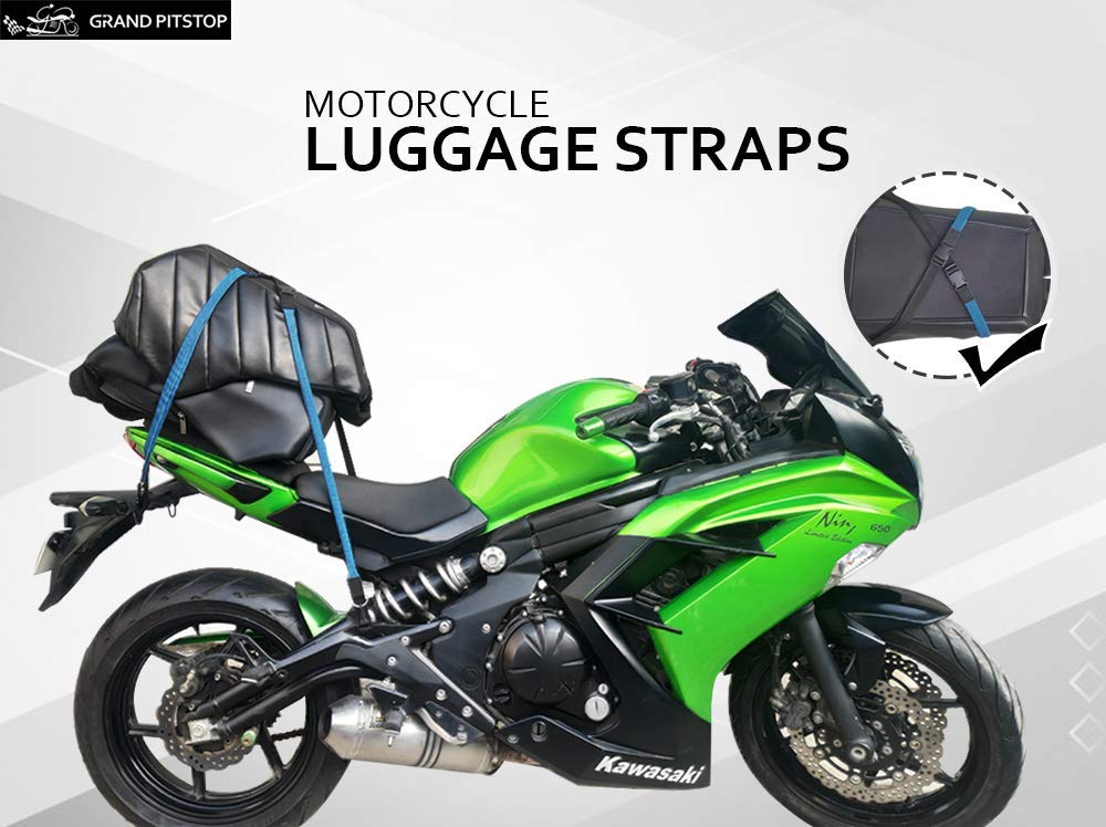 Combo - Air Seat for Medical, Offices, Home, Motorcycle and Car Lumbar Support & Luggage Strap