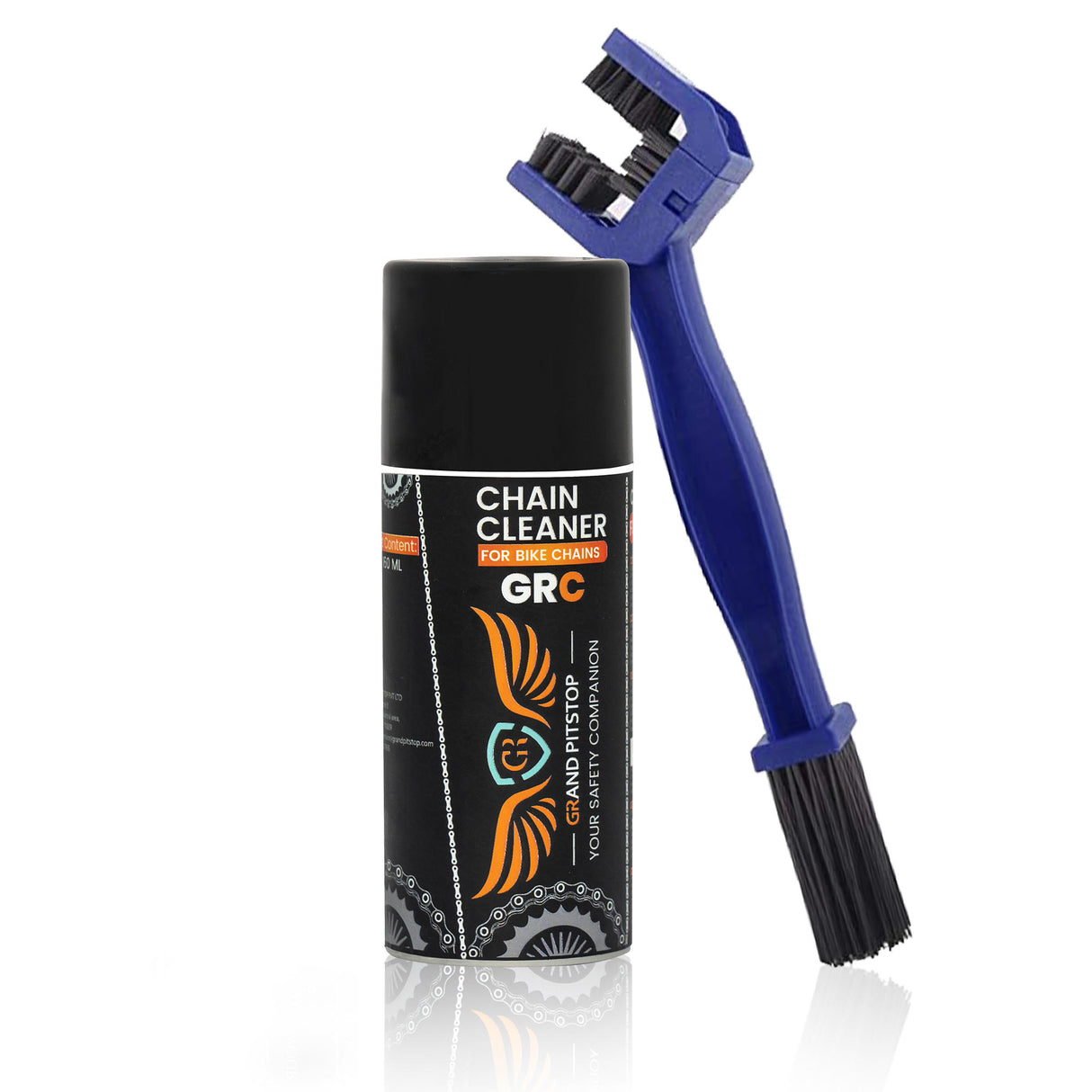 Combo of Chain Cleaning Brush & GR Chain Cleaner (160ml)