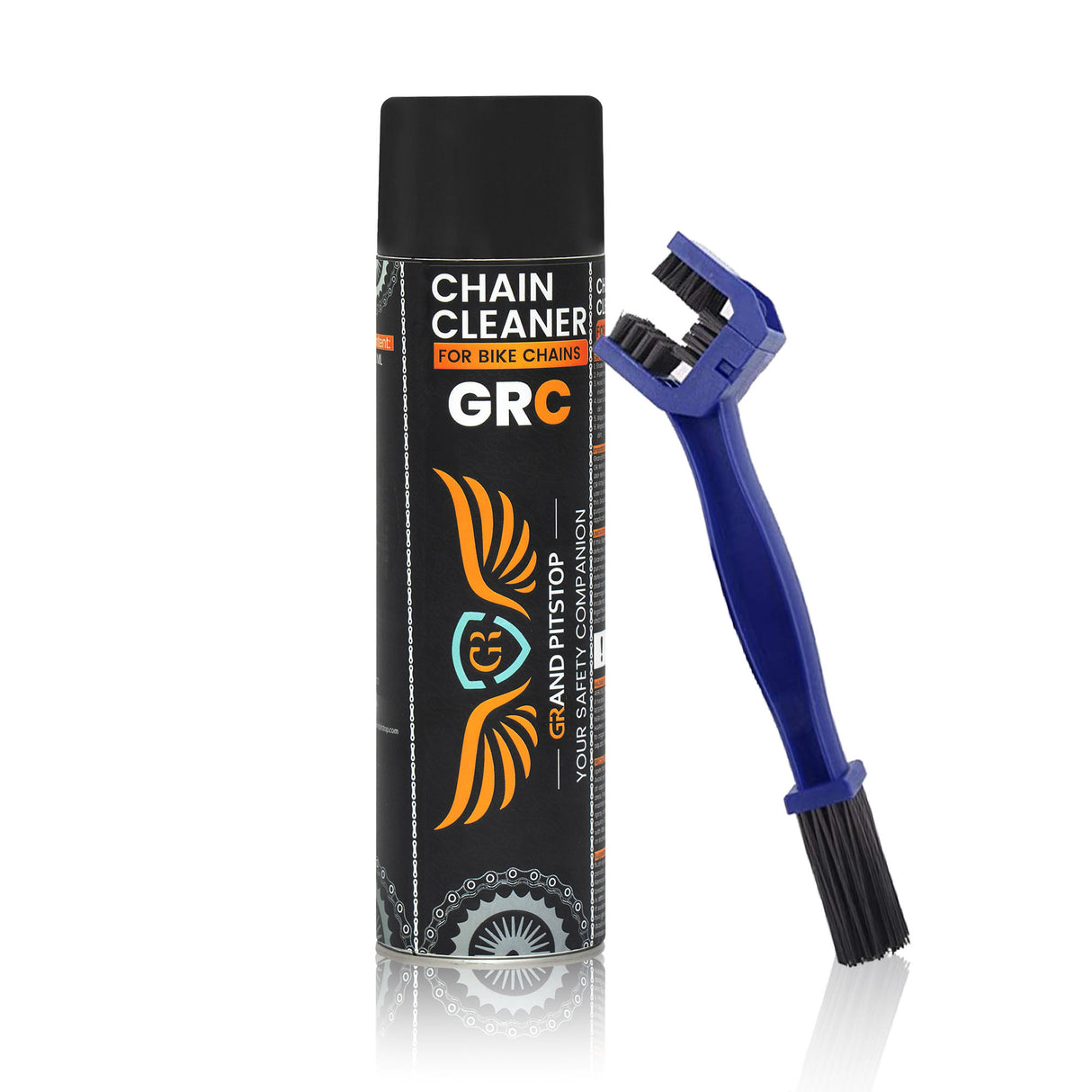 Combo of Chain Cleaning Brush & GR Chain Cleaner - 500ml