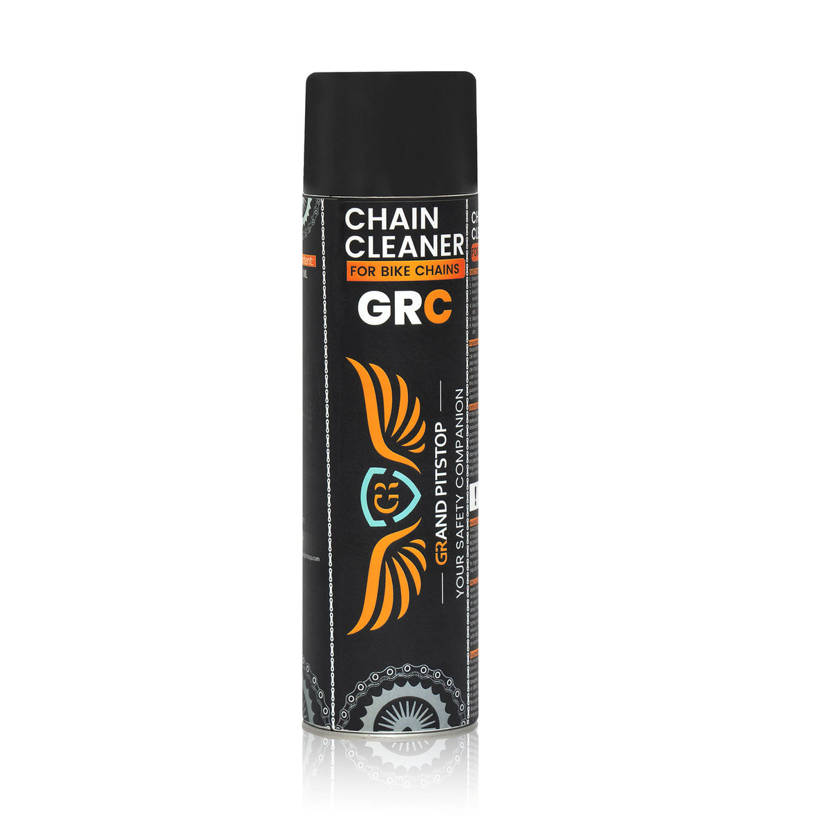 Combo of Chain Cleaning Brush & GR Chain Cleaner-500ml & Dismantlable Paddock Stand - Orange
