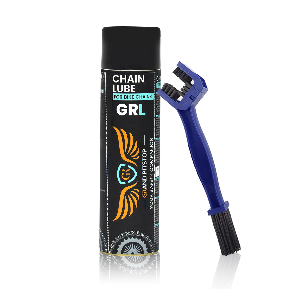 Combo of Chain Cleaning Brush & GR Chain Lube-500ml