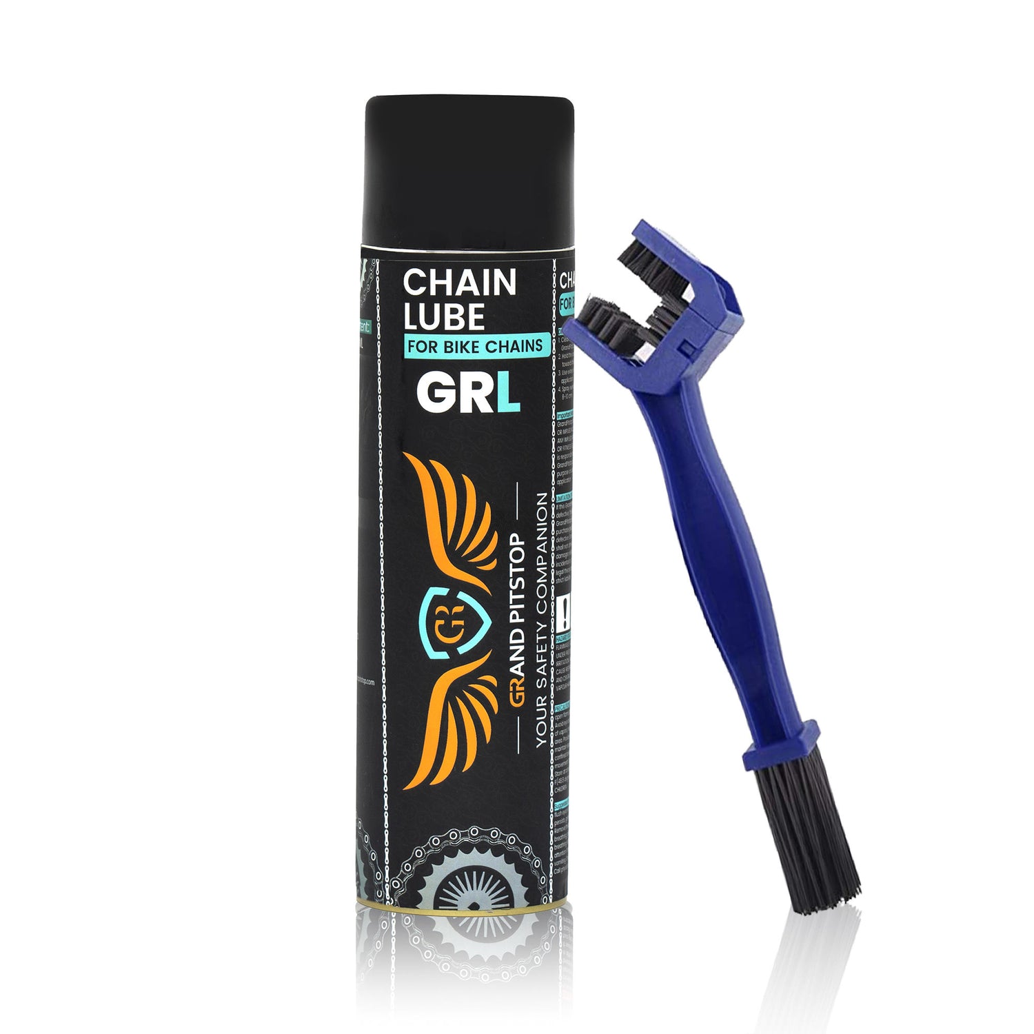 Combo of Chain Cleaning Brush & GR Chain Lube-500ml