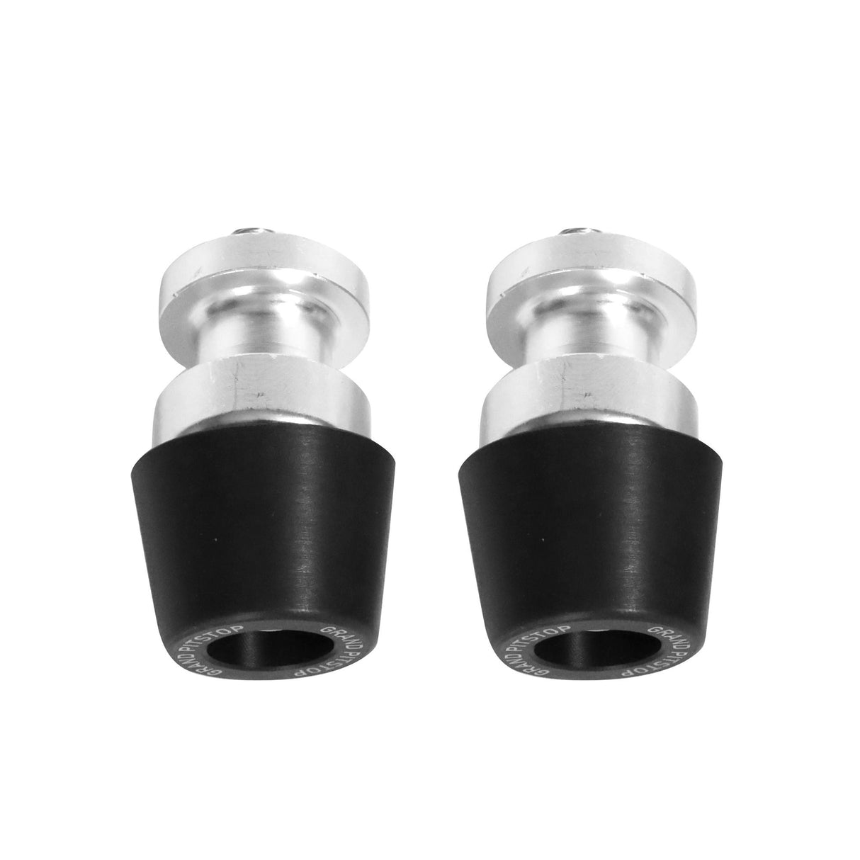 Premium Paddock Stand 10 mm Swingarm Spools Bobbins for Motorcycle Maintenance - Black (Set of 2)