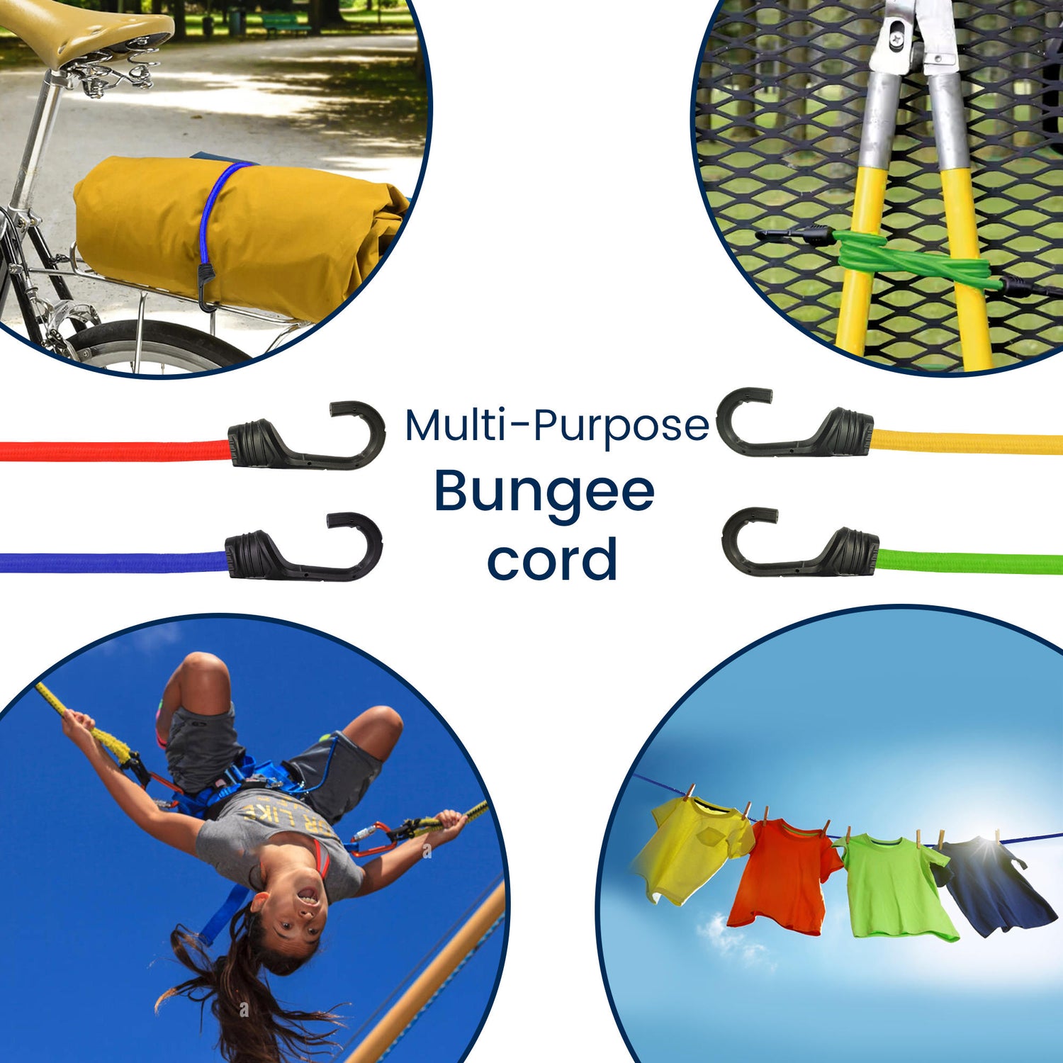 Bungee Cord - Set Of 15 - Mix