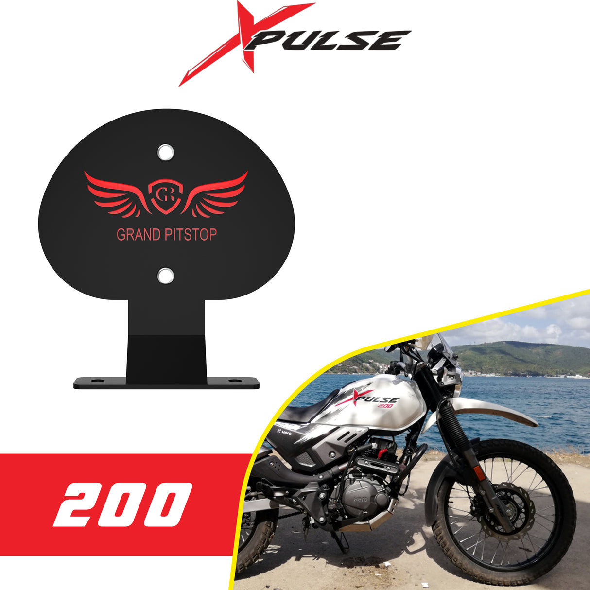 Back Rest Stand for Hero Xpulse