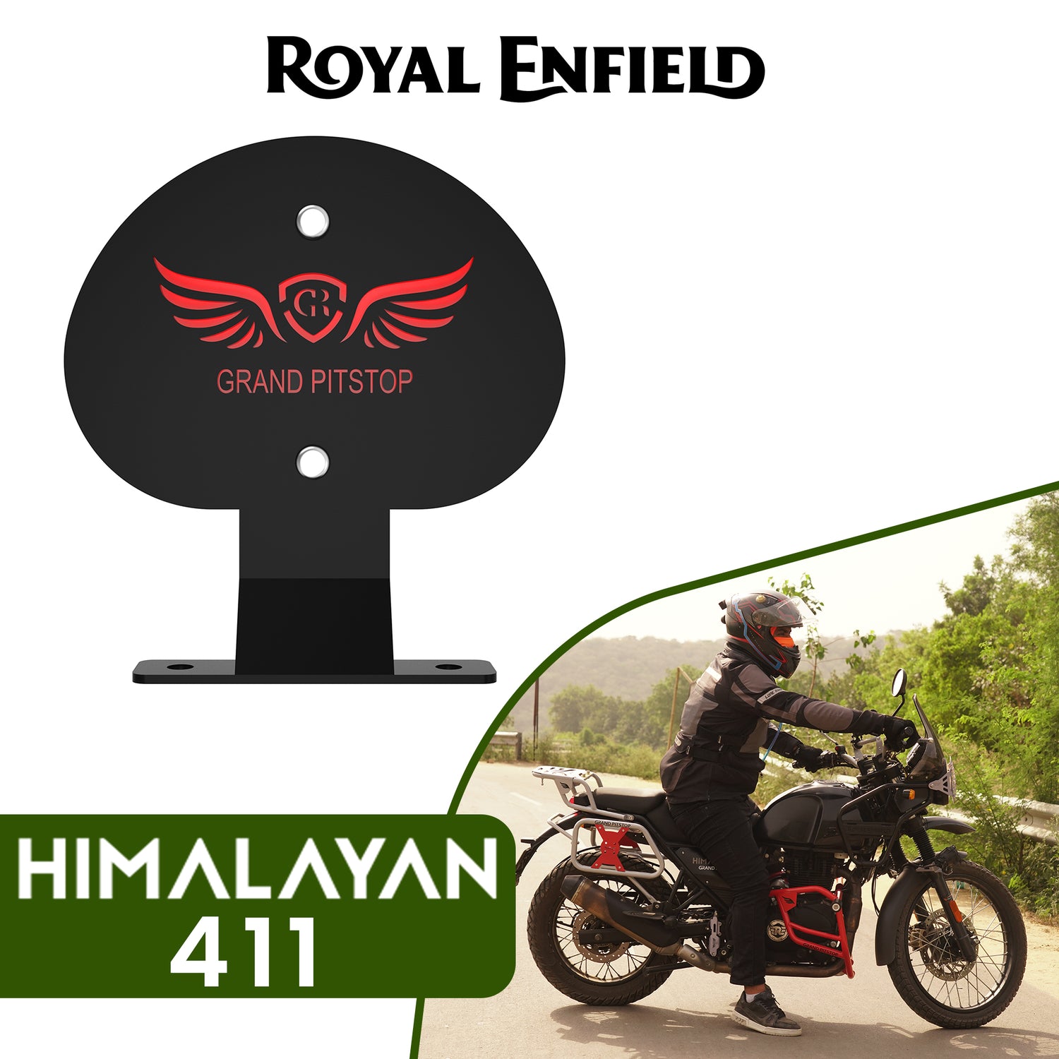 Back Rest Stand for Royal Enfield Himalayan