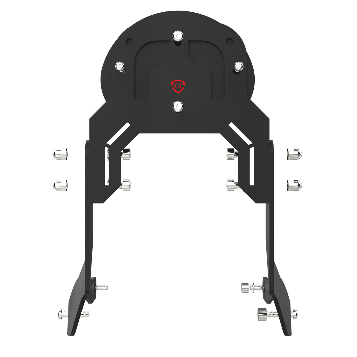 Backrest Stand for Royal Enfield Super Meteor 650 - Black