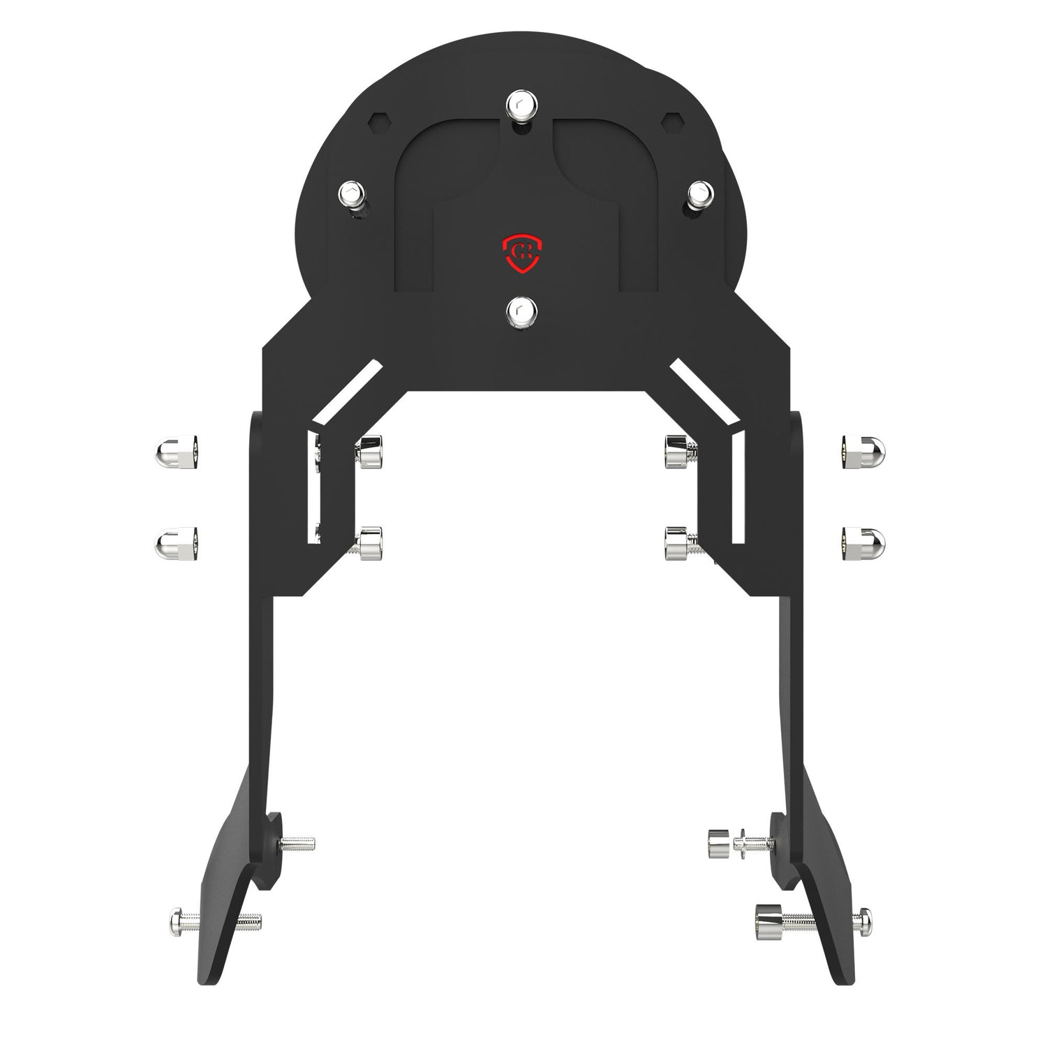 Backrest Stand for Royal Enfield Super Meteor 650 - Black