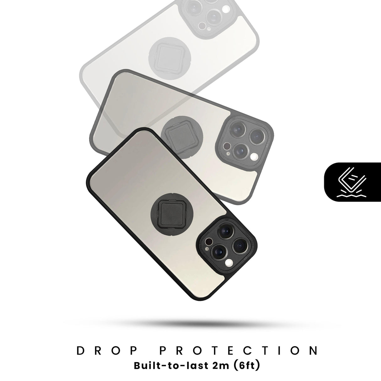 iPhone 15 Pro Case Cover for Gen-2 Mobile Holder: Durable, Shockproof, and Secure Fit with Ultra MAG-Lock Compatibility