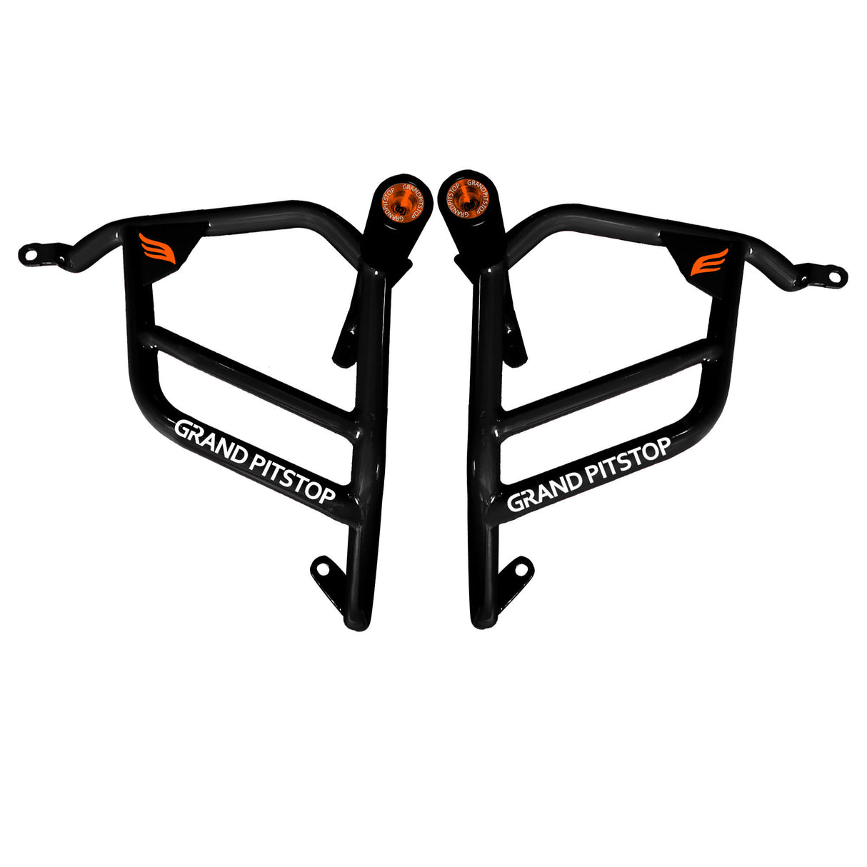 Crash Guard (Pair) for Royal Enfield Scram 411 - Black