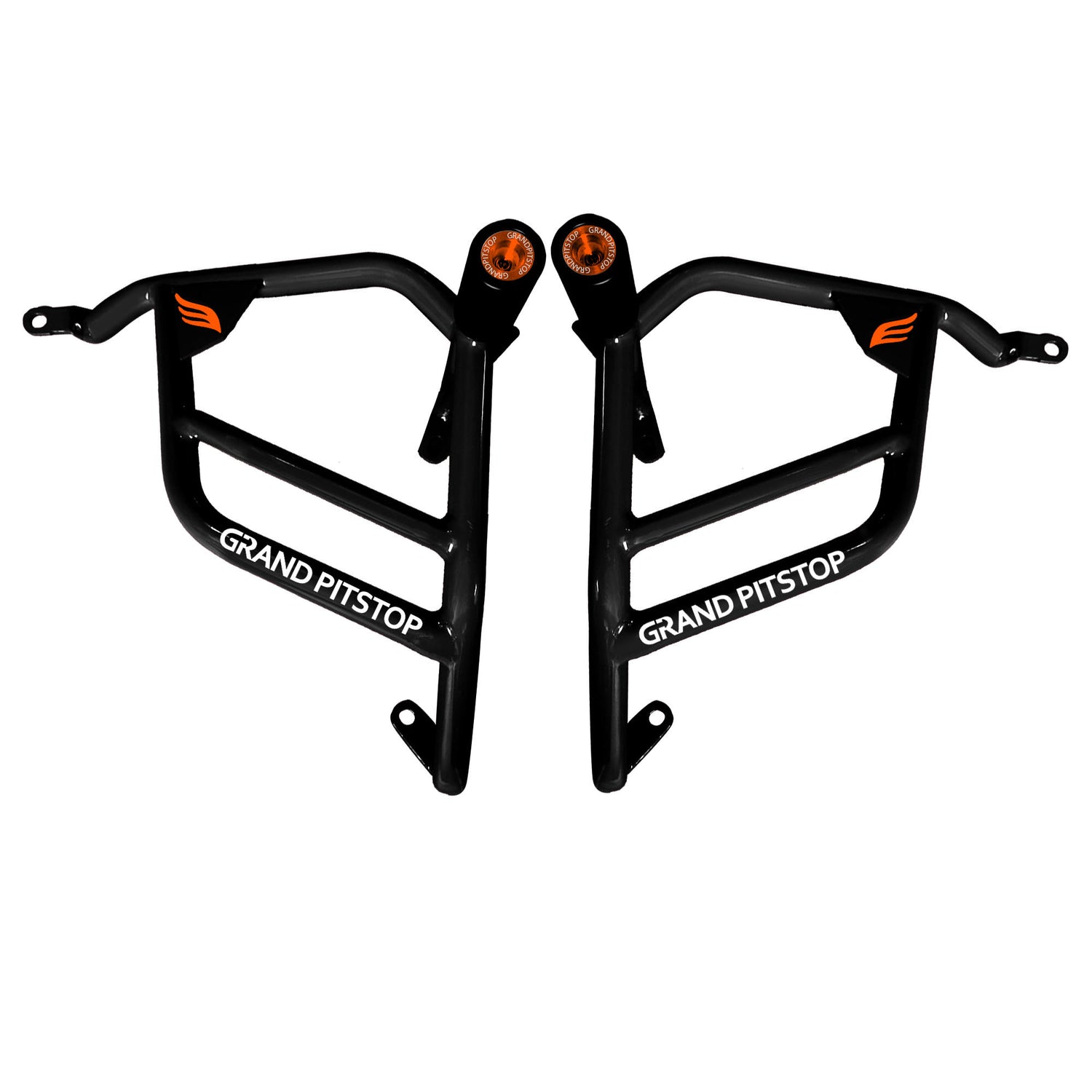 Crash Guard (Pair) for Royal Enfield Scram 411 - Black