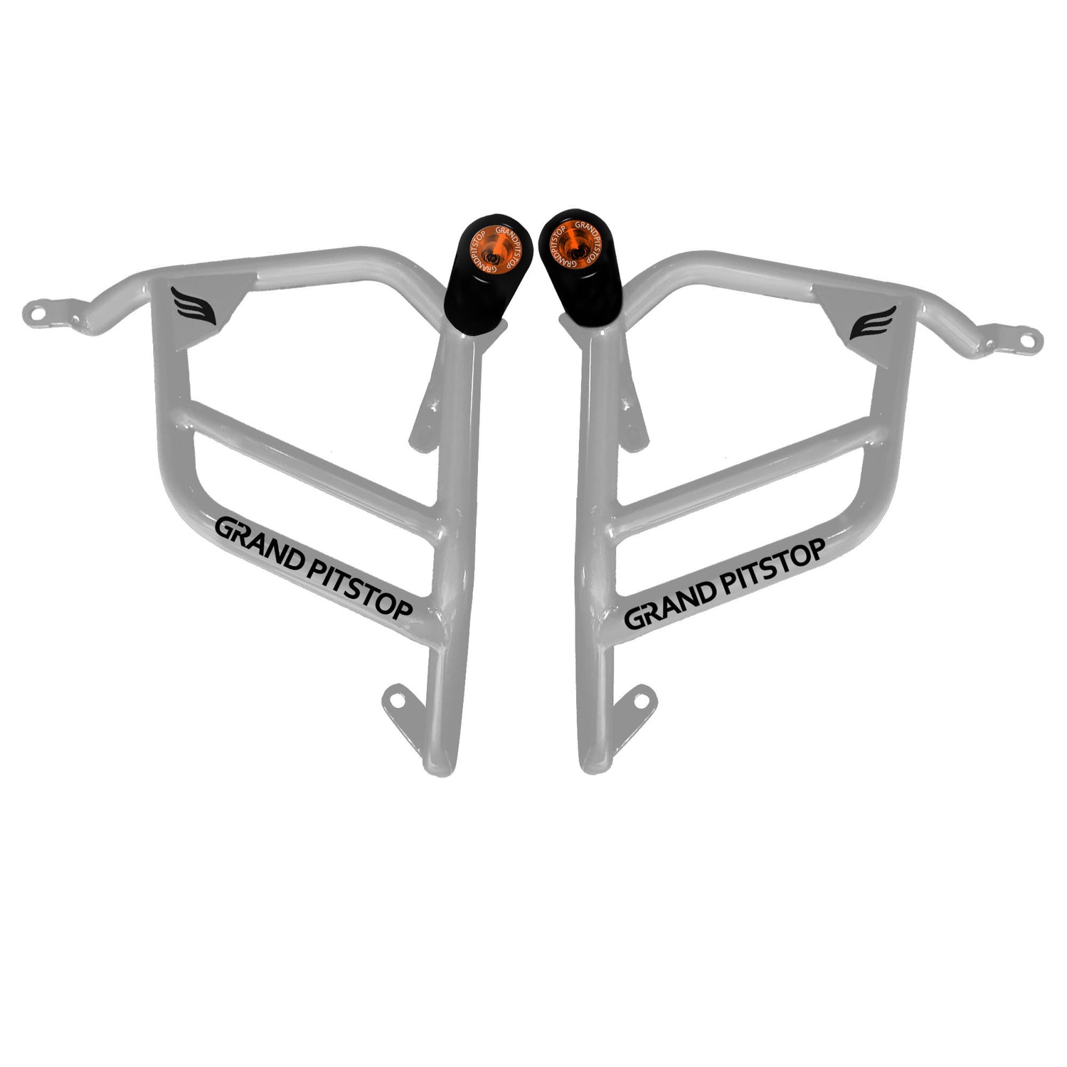 Crash Guard (Pair) for Royal Enfield Scram 411 - Silver