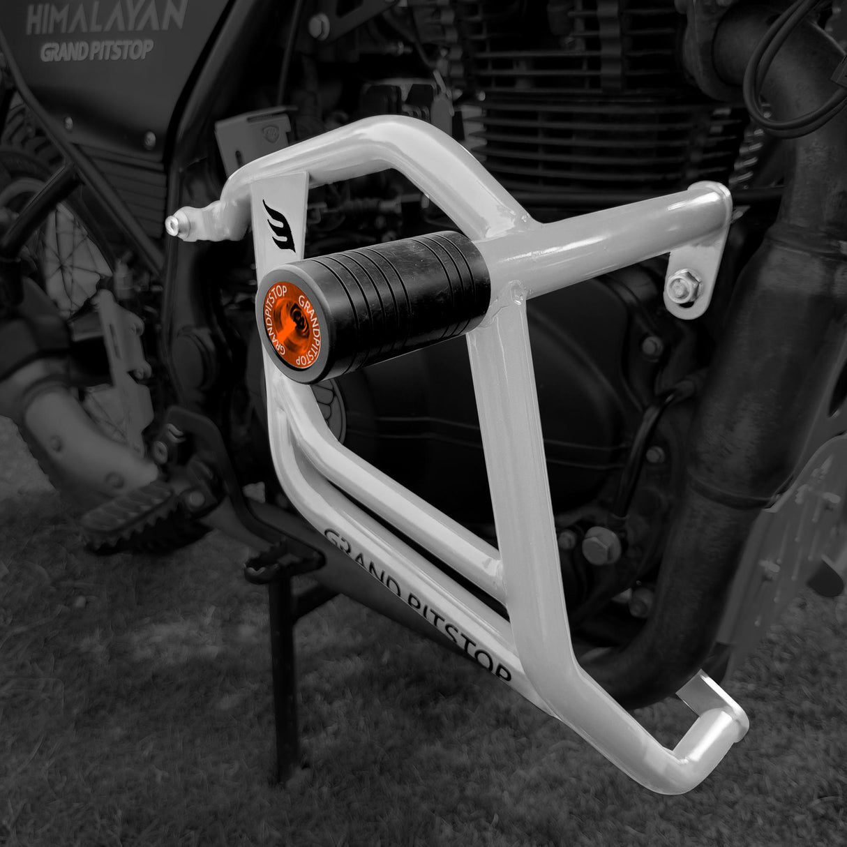 Crash Guard (Pair) for Royal Enfield Scram 411 - Silver