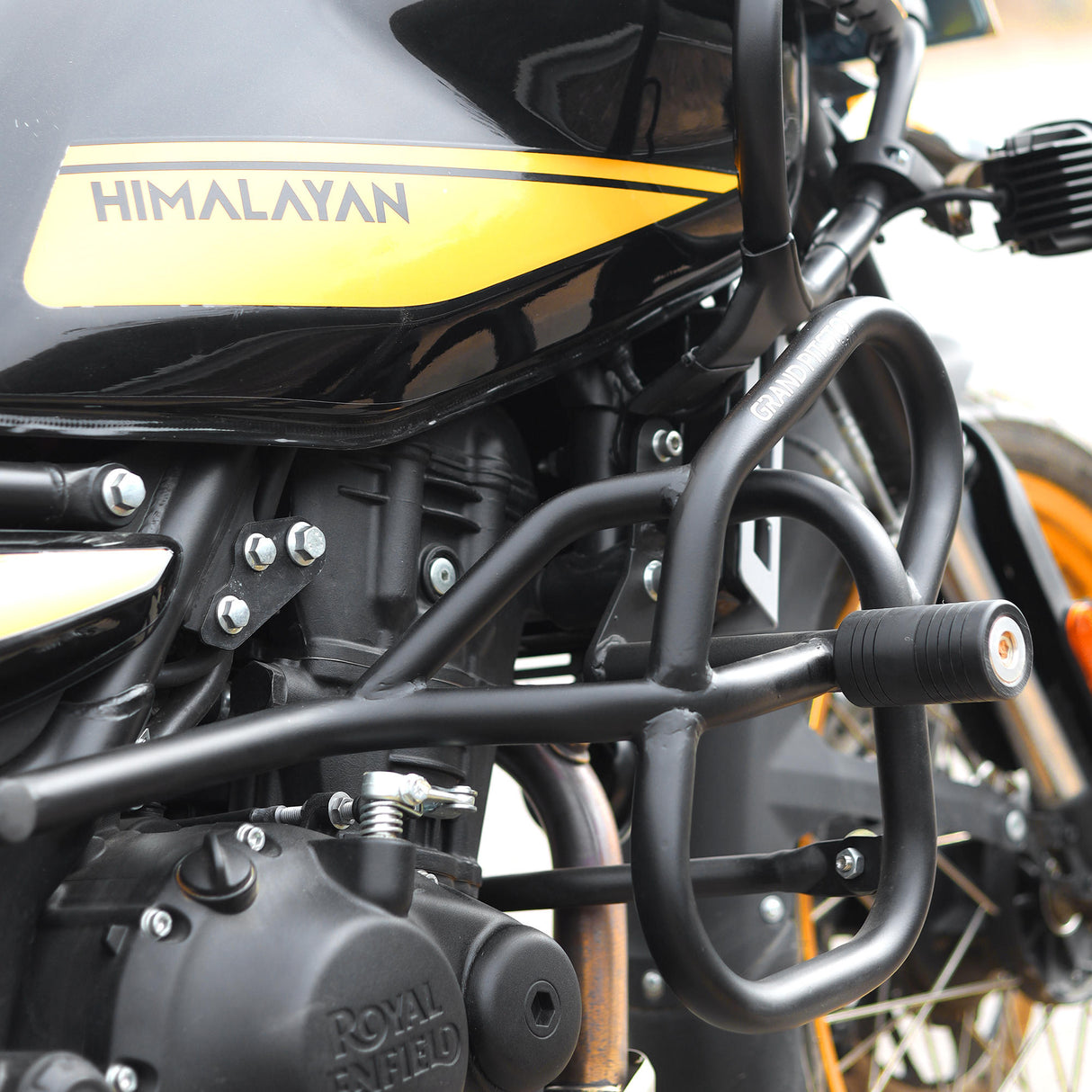 Crash Guard (Pair) for Royal Enfield Himalayan 450 - Black