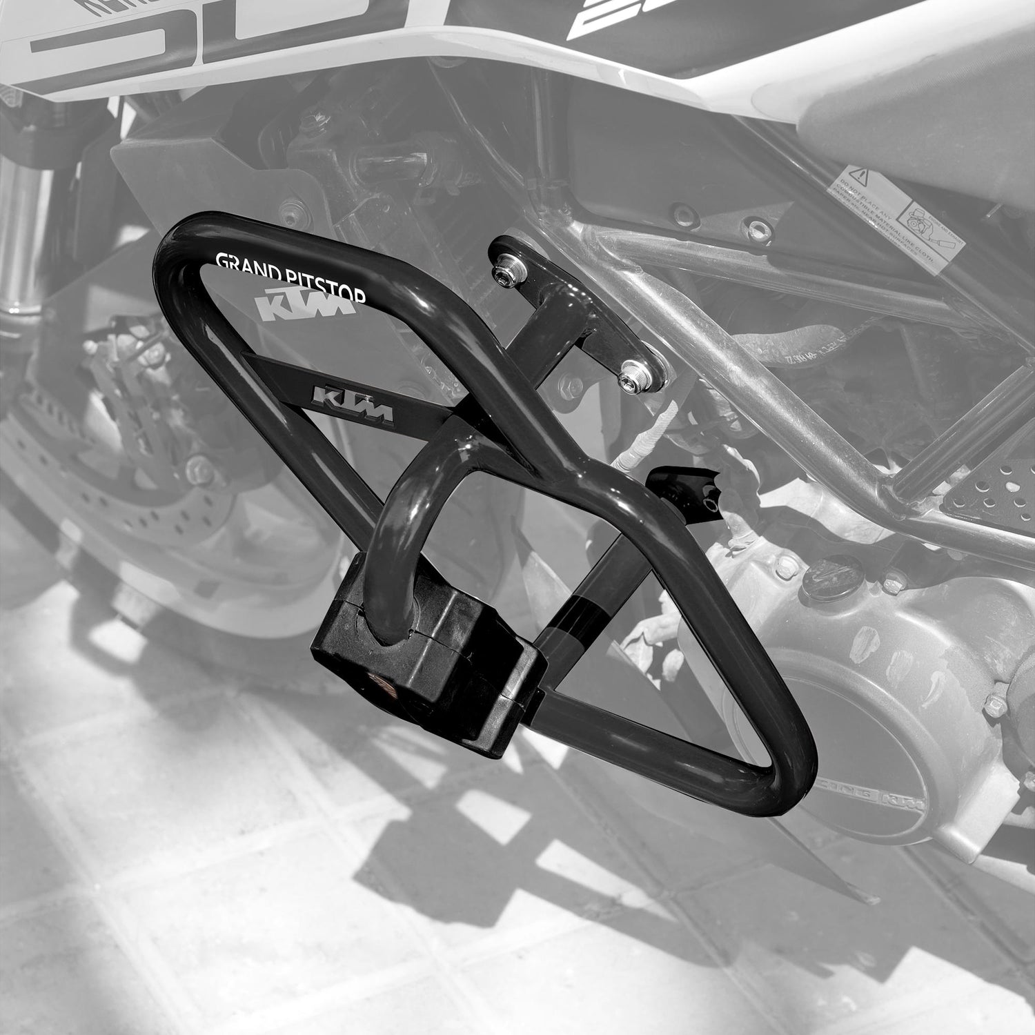 Crash Guard (Pair) for KTM 200 Duke Gen 2 - Black