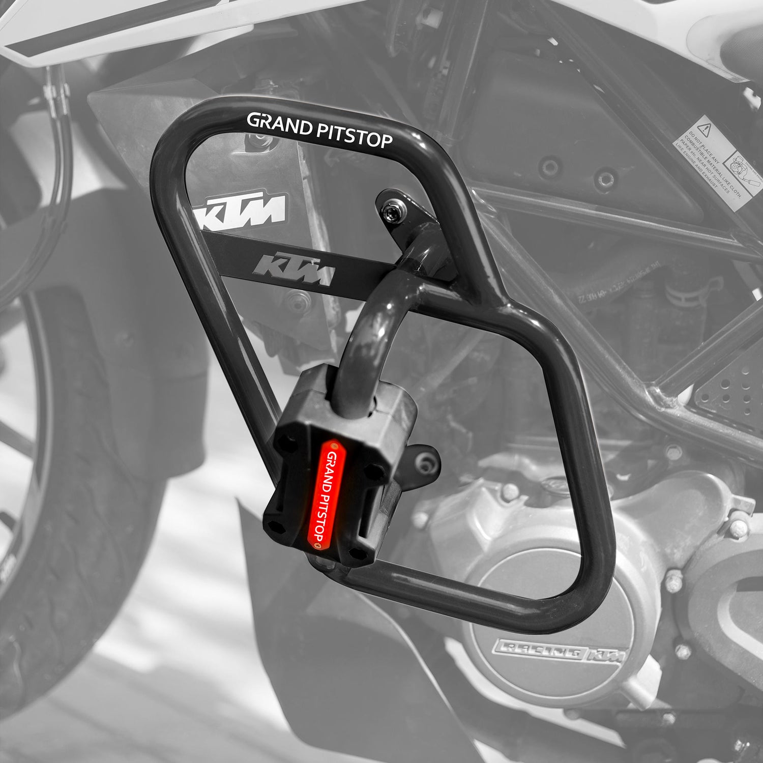 Crash Guard (Pair) for KTM 200 Duke Gen 2 - Black