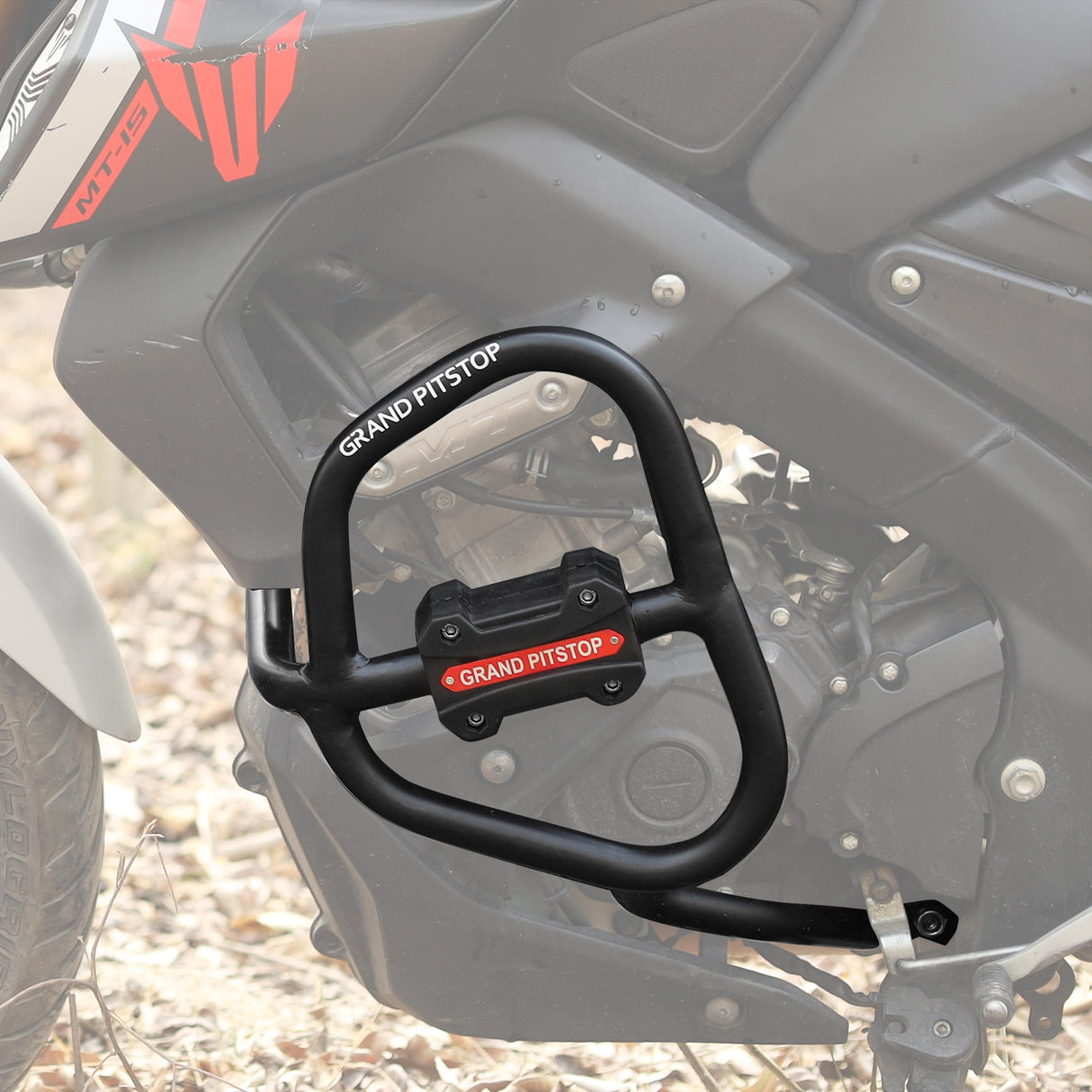 Crash Guard (Pair) for Yamaha MT15- Black