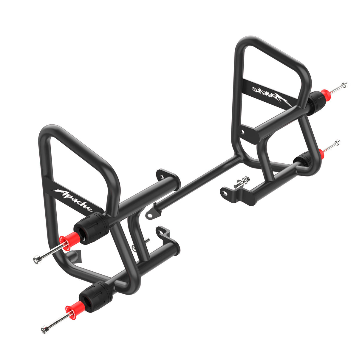 Crash Guard (Pair) for TVS Apache 160 and Apache 200 - Black