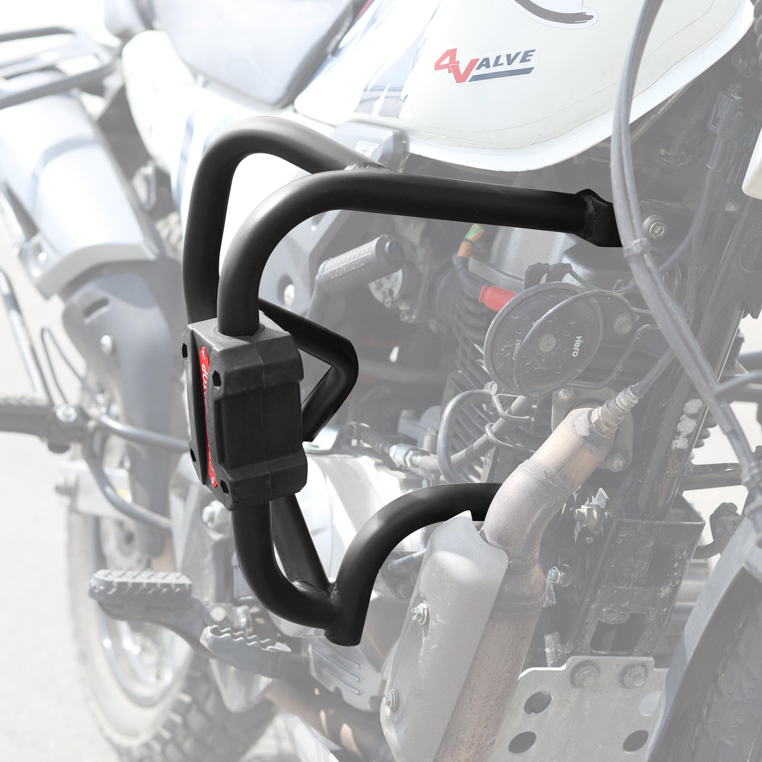 Crash Guard (Pair) for Hero Xpulse 200 and Xpulse 400 - Black