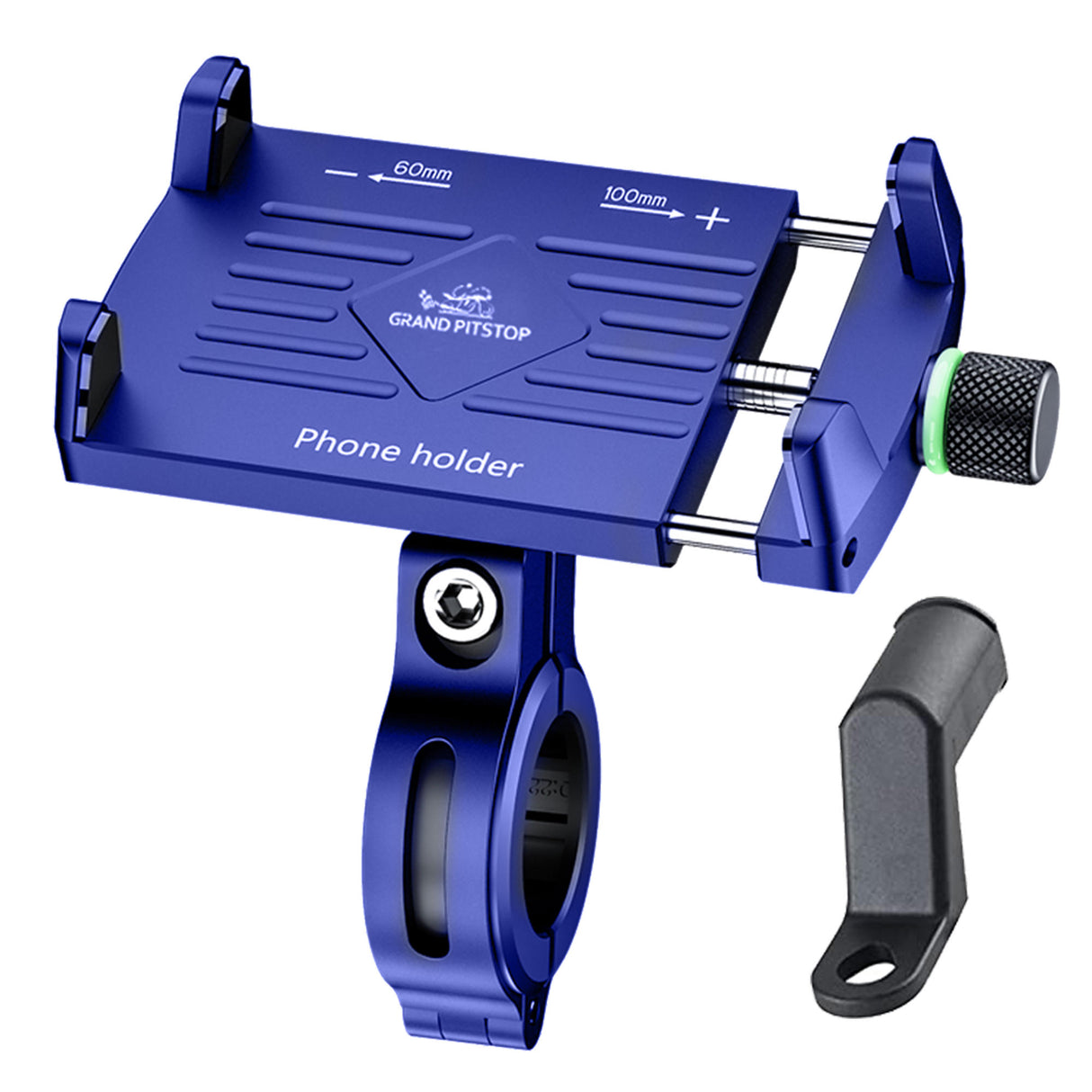 Claw Grip Aluminium Mobile Holder Mount - Blue