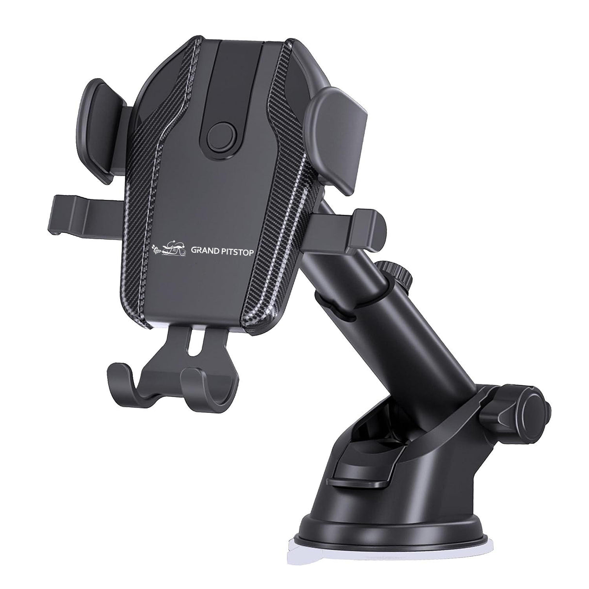 Cool Grip C1 Car Windshield/Dashboard Mobile Holder with One Click Locking - Black