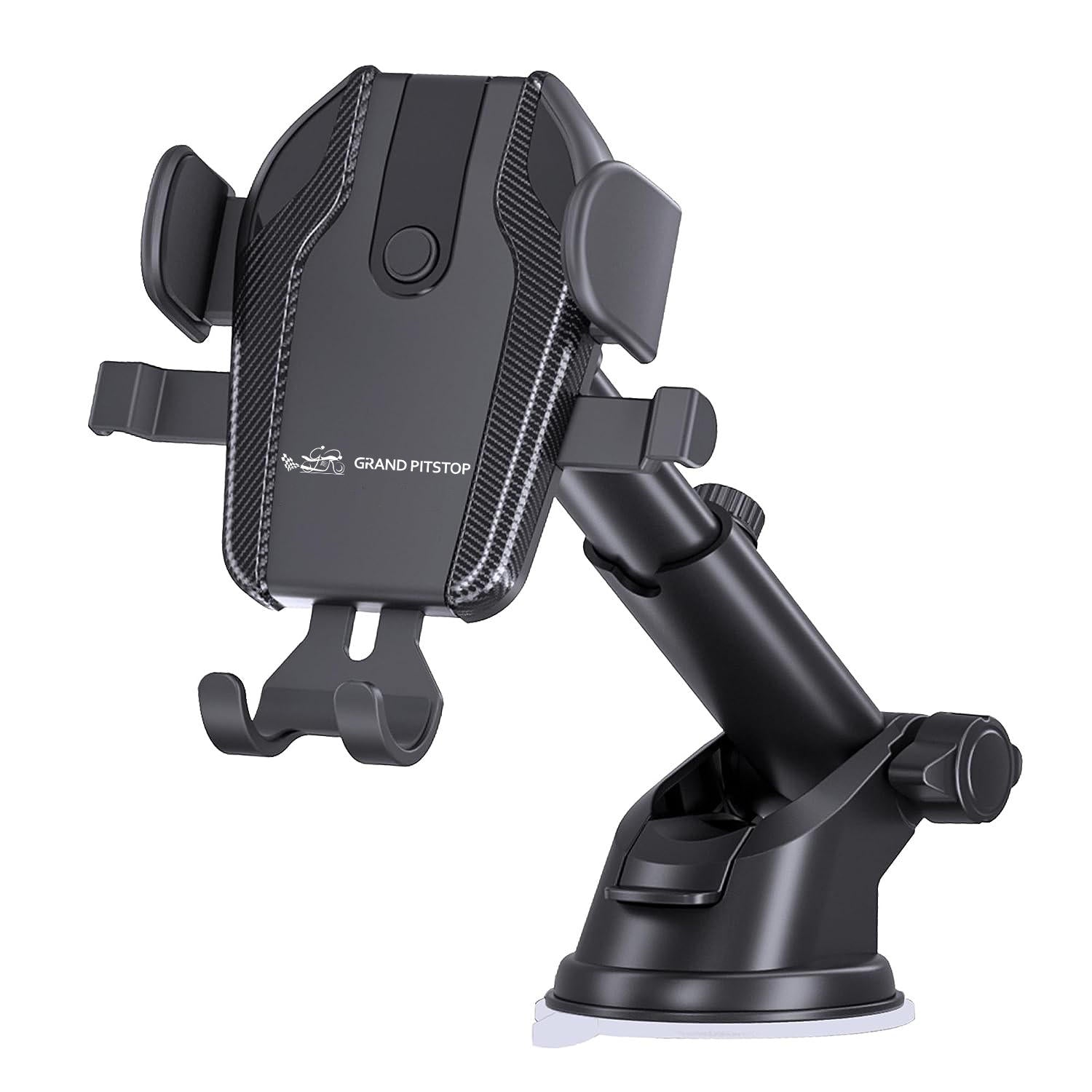 Cool Grip C1 Car Windshield/Dashboard Mobile Holder with One Click Locking - Black