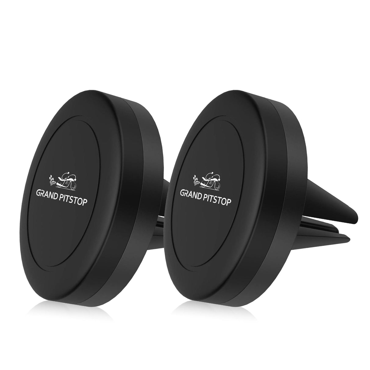 Universal Magnetic Air Vent Mount Car Mobile Holder - Black