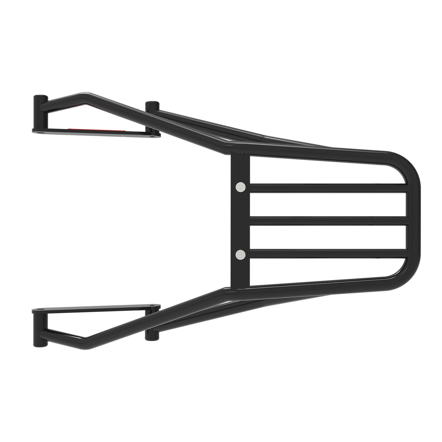 Extended Top Rack with Plate for Harley-Davidson X 440 - Black