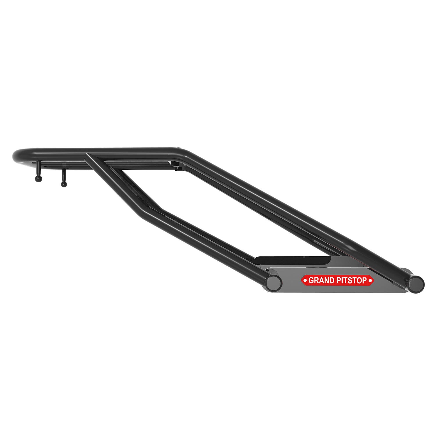 Extended Top Rack with Plate for Harley-Davidson X 440 - Black